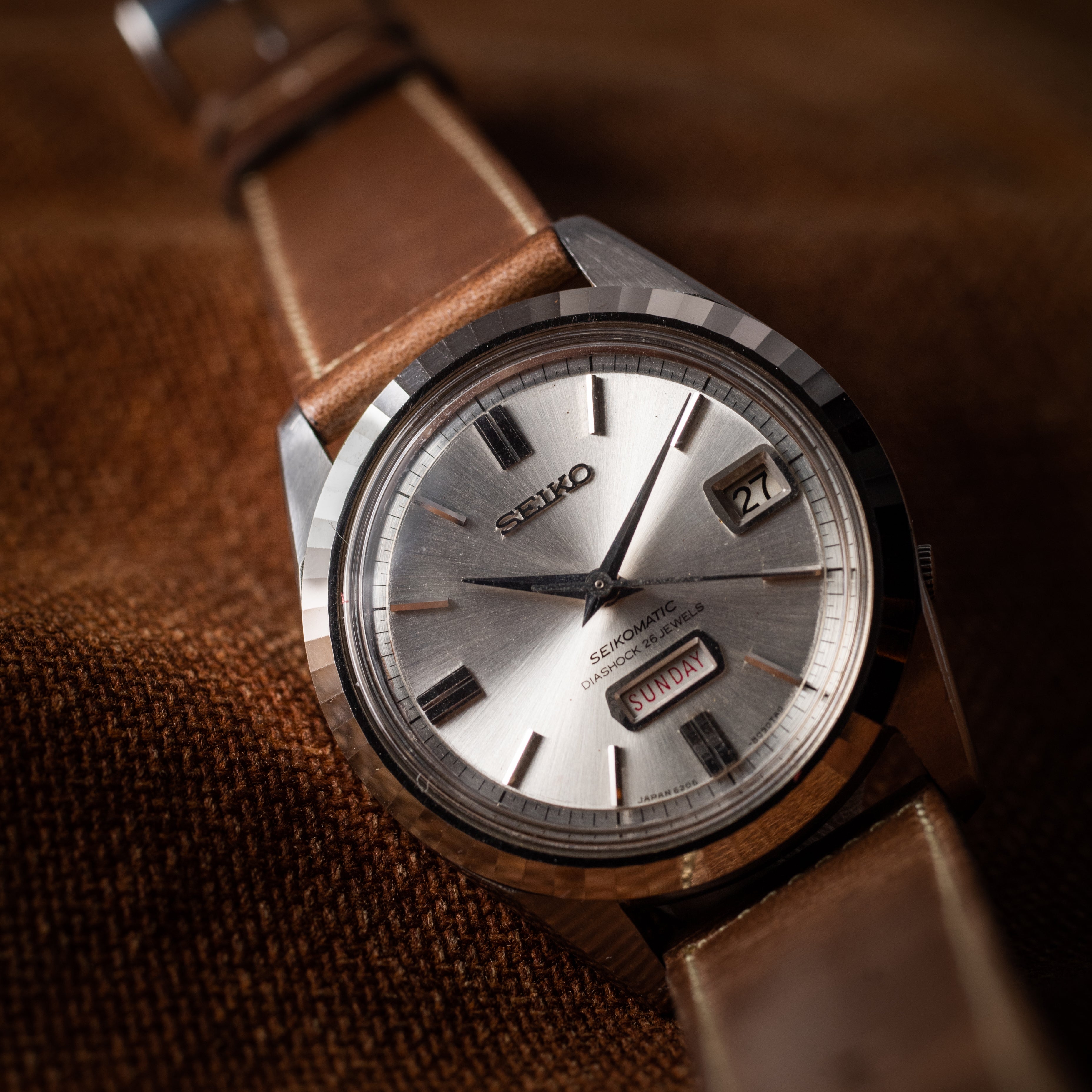 セイコーマチック 26石 1966年製 6206-8100 デイデイト