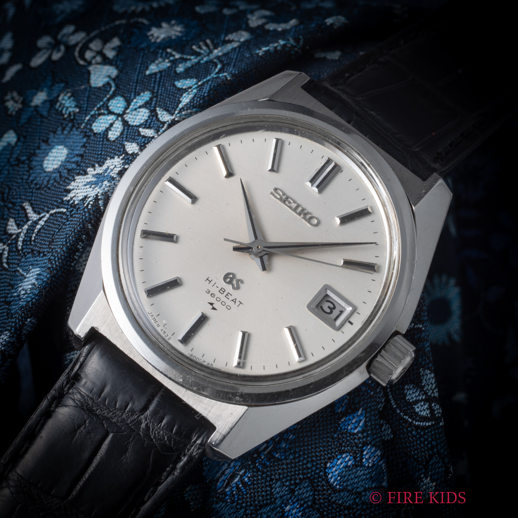 セイコー　グランドセイコー　45GS　1968年（昭和43年）製　手巻き10振動　Ref.4522-8000　箱付