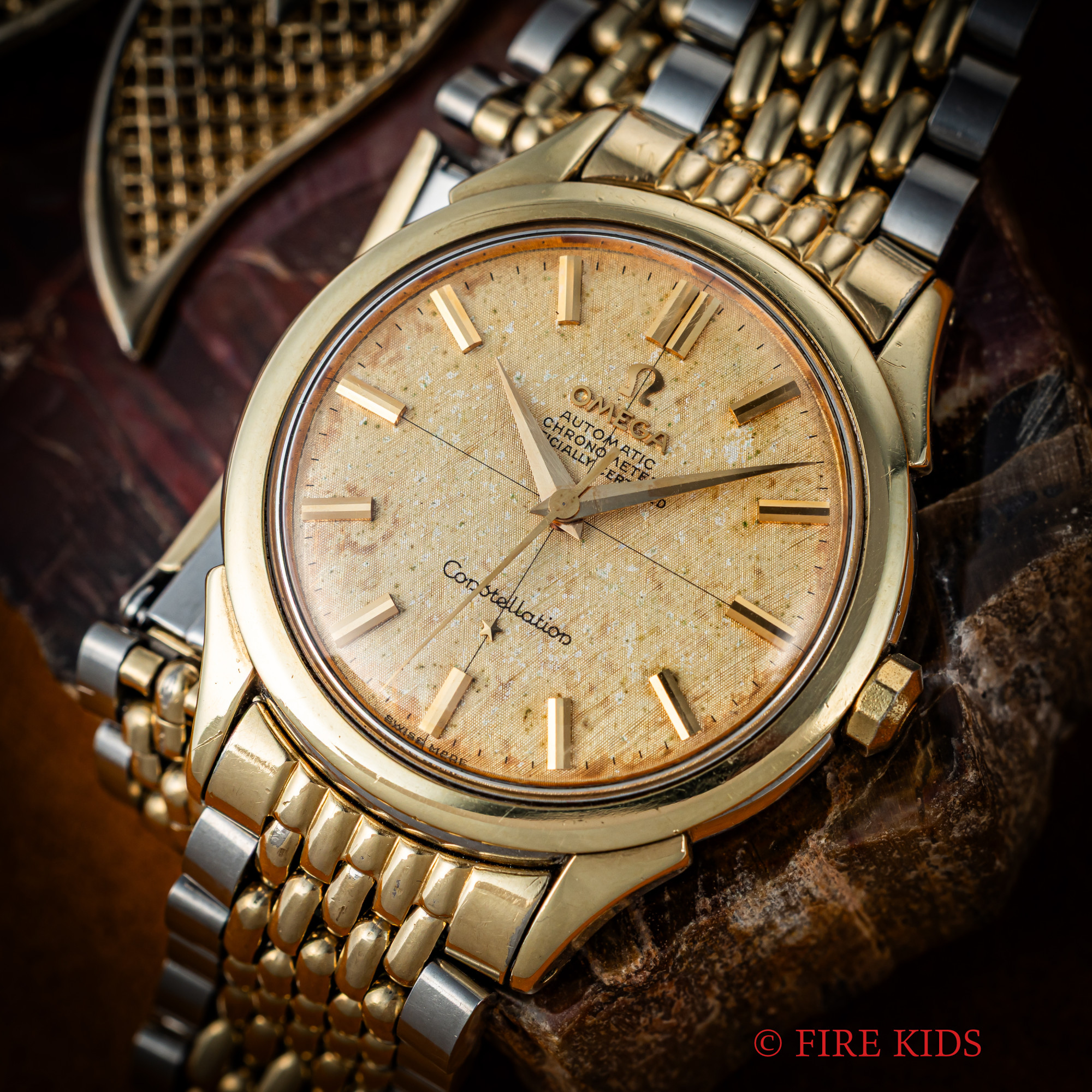 オメガ コンステレーション トップゴールド Ref.2887-2SC 1958年製