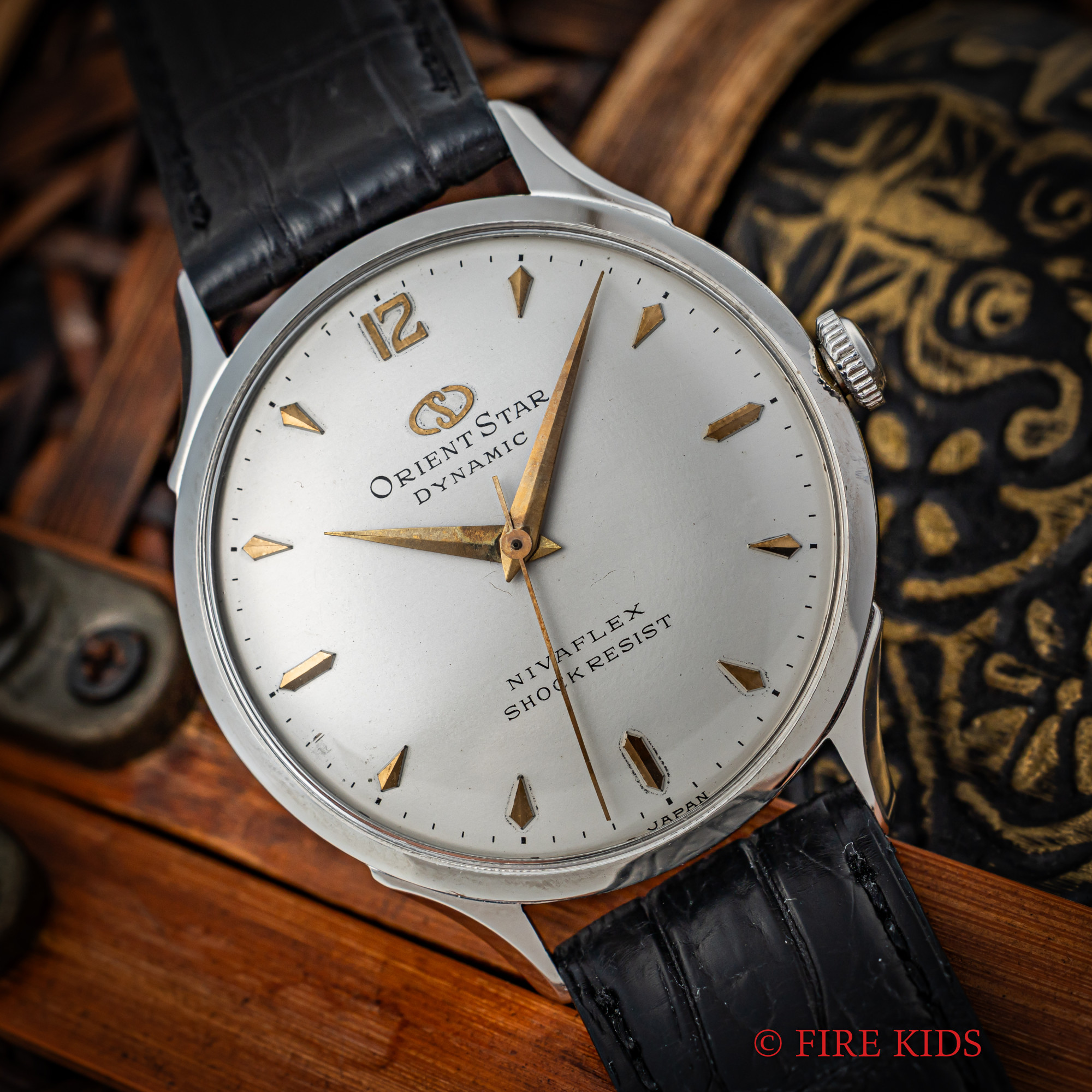 オリエントスター ダイナミック 二ヴァフレックス 1950年代製 手巻き