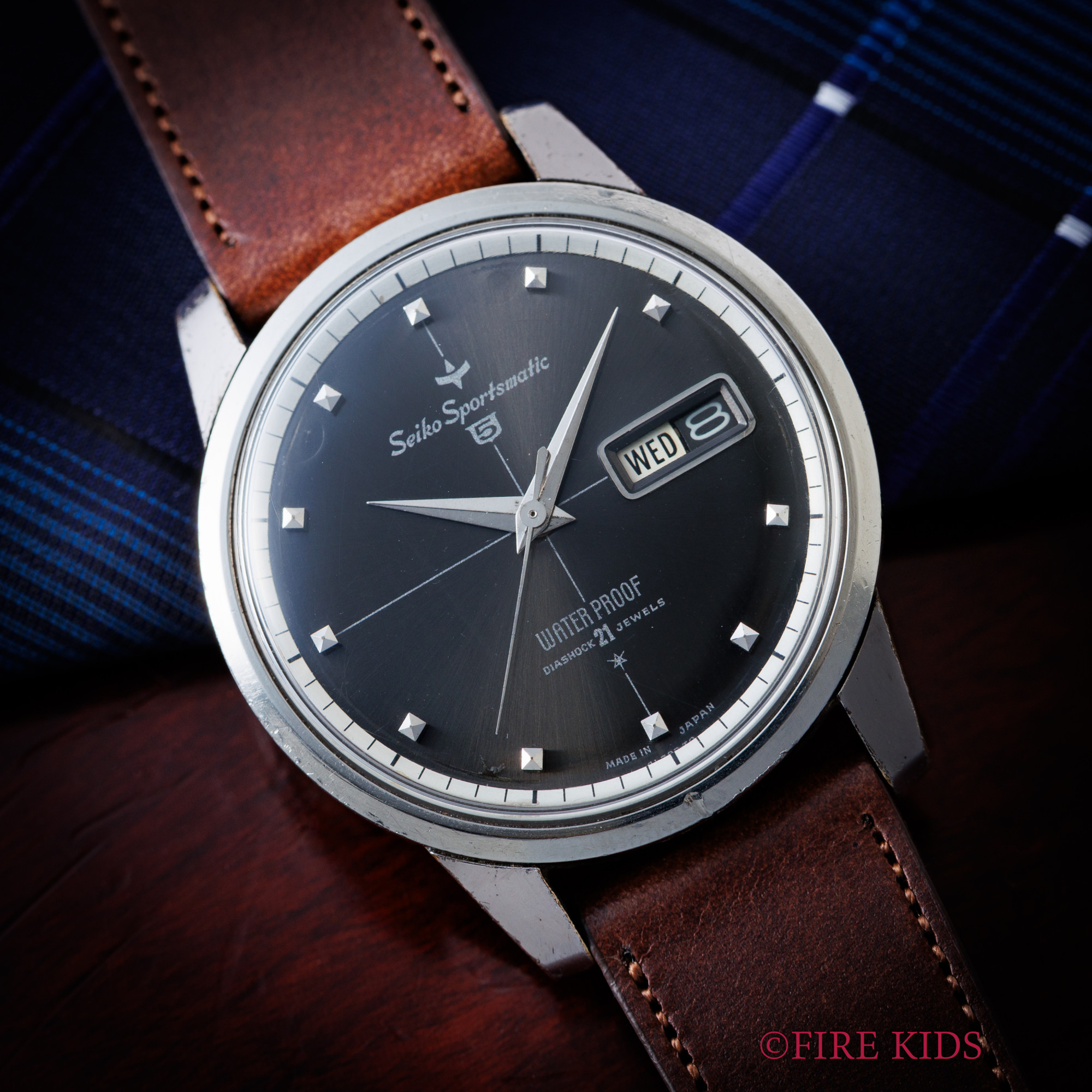 セイコー スポーツマチック 自動巻き 1966年製　Ref.6619-8970