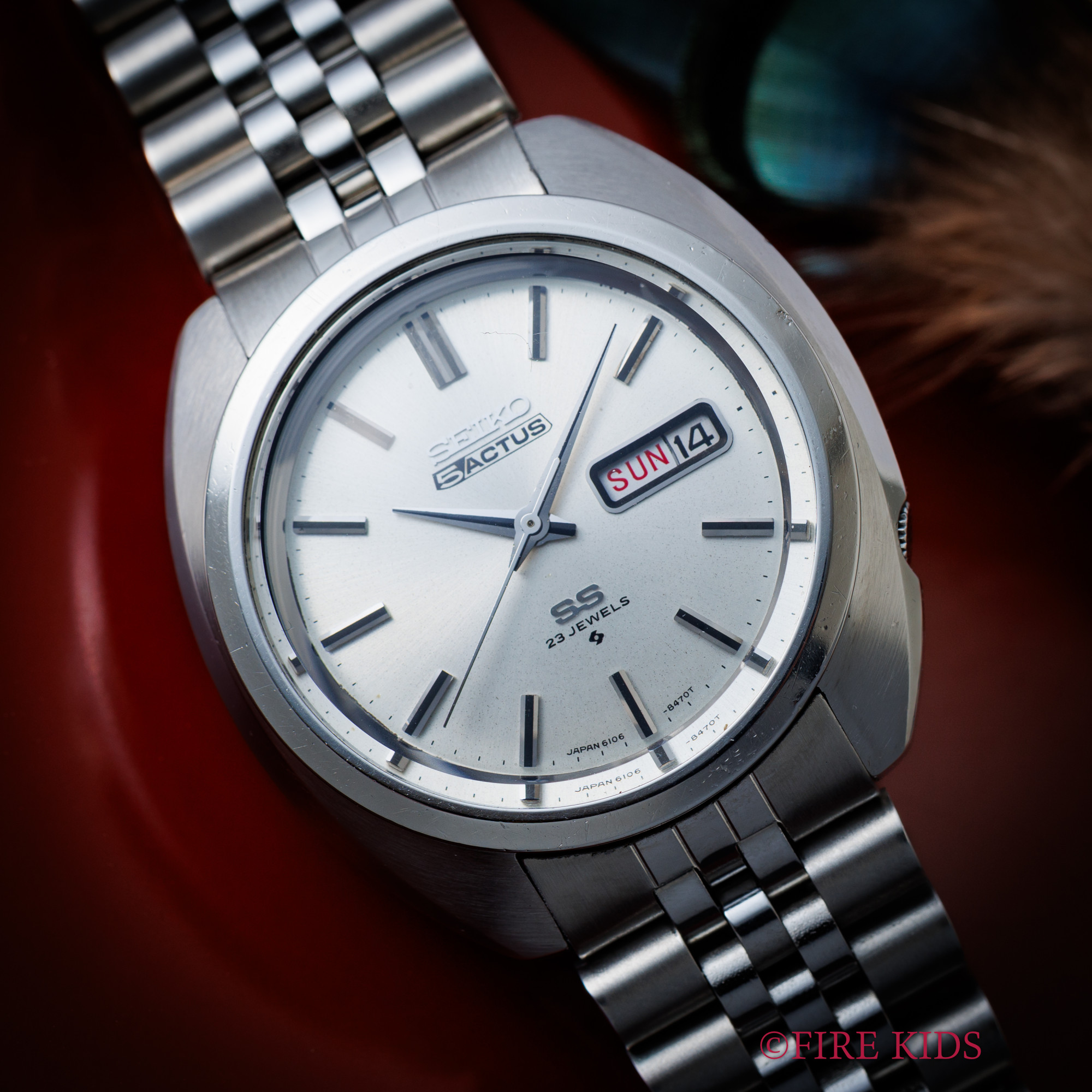 セイコー 5アクタス 自動巻き 1969年製 Ref.6106-8440