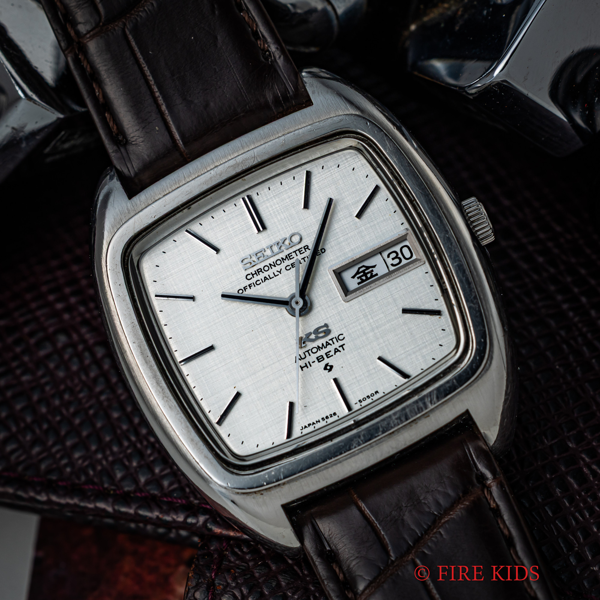 キングセイコー 1972年製 56KS Ref.5626-5040 スクエアモデル  自動巻き ハイビート