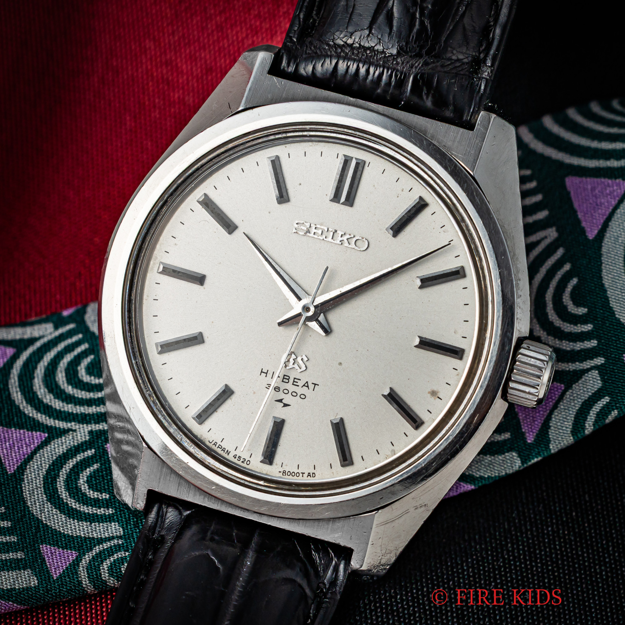 グランドセイコー 1970年製 Ref.4520-8000 45GS 10振動手巻 セイコースタイルケース