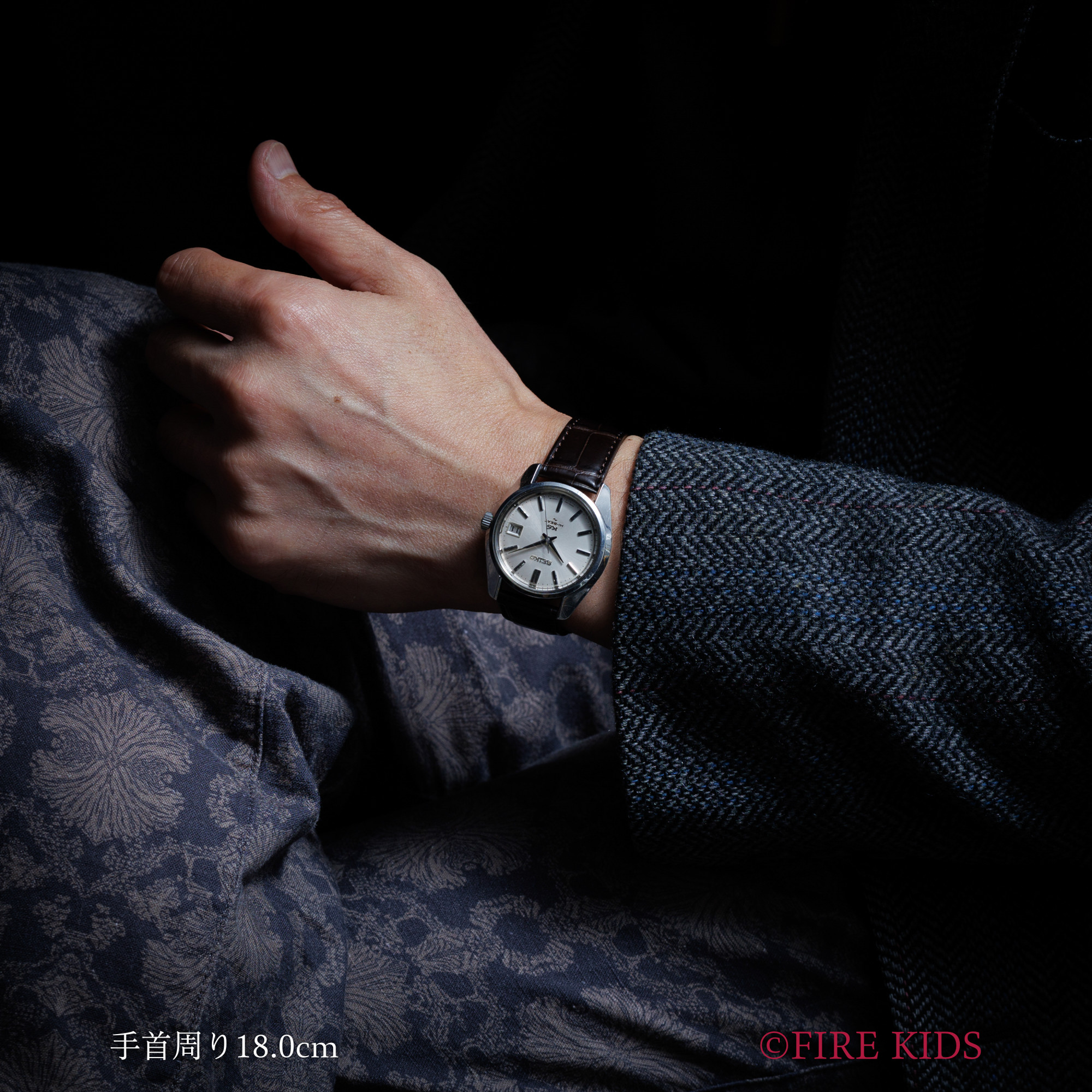 r*9様 遺品整理品【刻印あり】k10、silver等 FIREKIDS｜ファイアーキッズ / キングセイコー 1969年製 45KS Ref.4502
