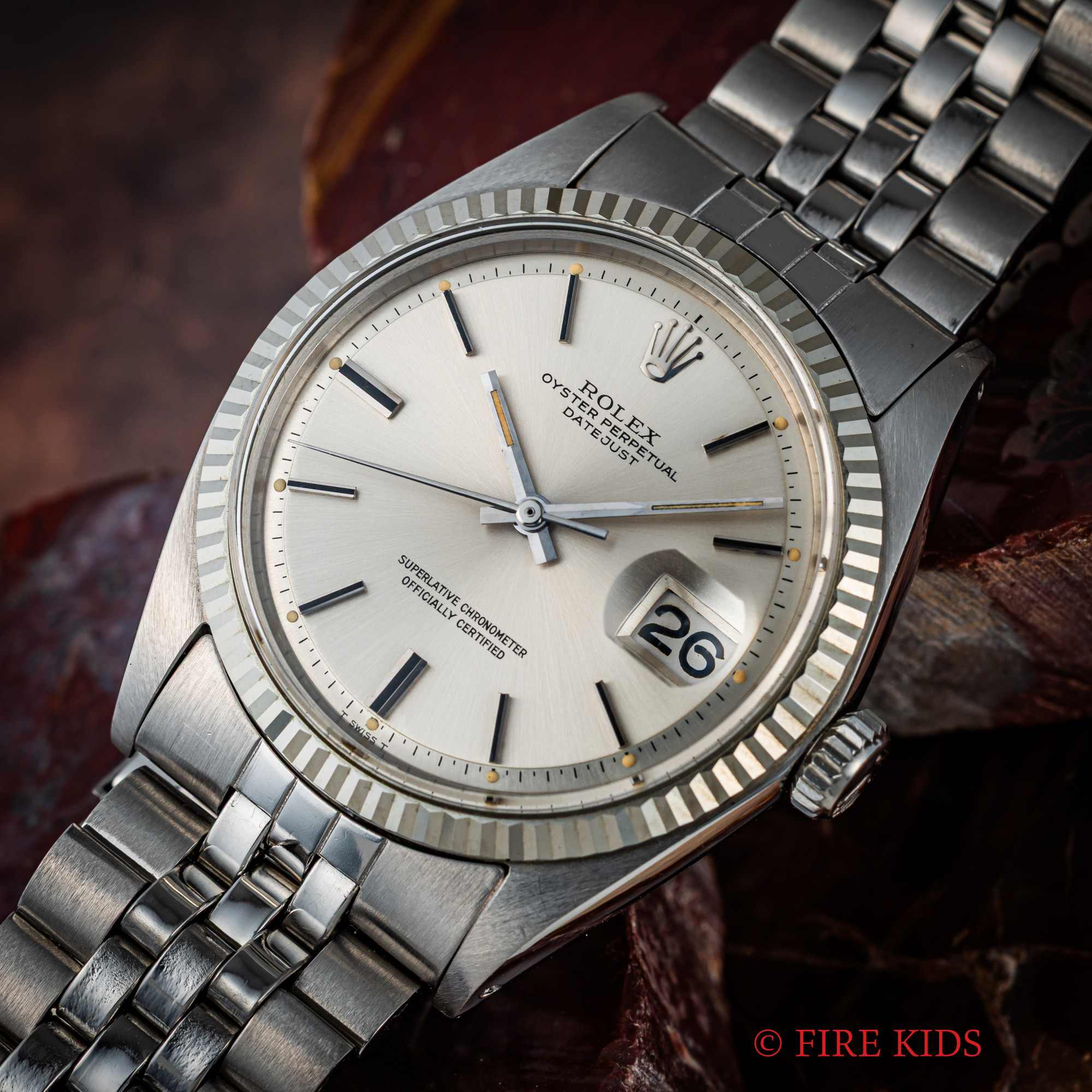 ロレックス デイトジャスト Ref.1601 1970年製（昭和45年製） 自動巻クロノメーター 純正ジュビリーブレス