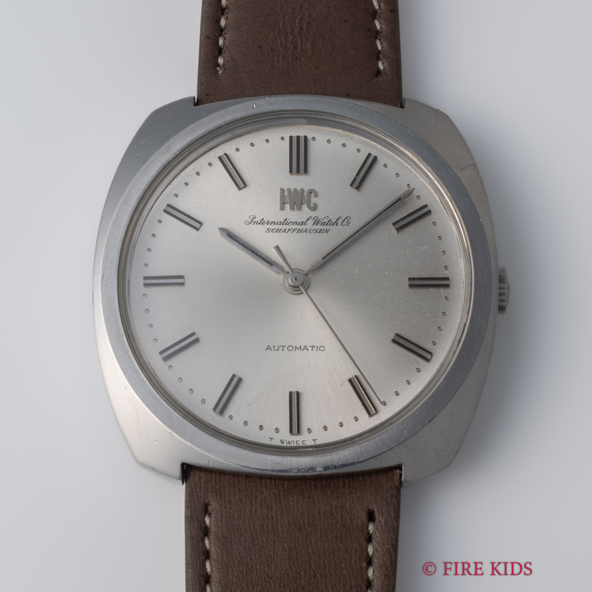 K*F様 IWC 自動巻き時計 FIREKIDS｜ファイアーキッズ / IWC クッションケース ノンデイト 1967