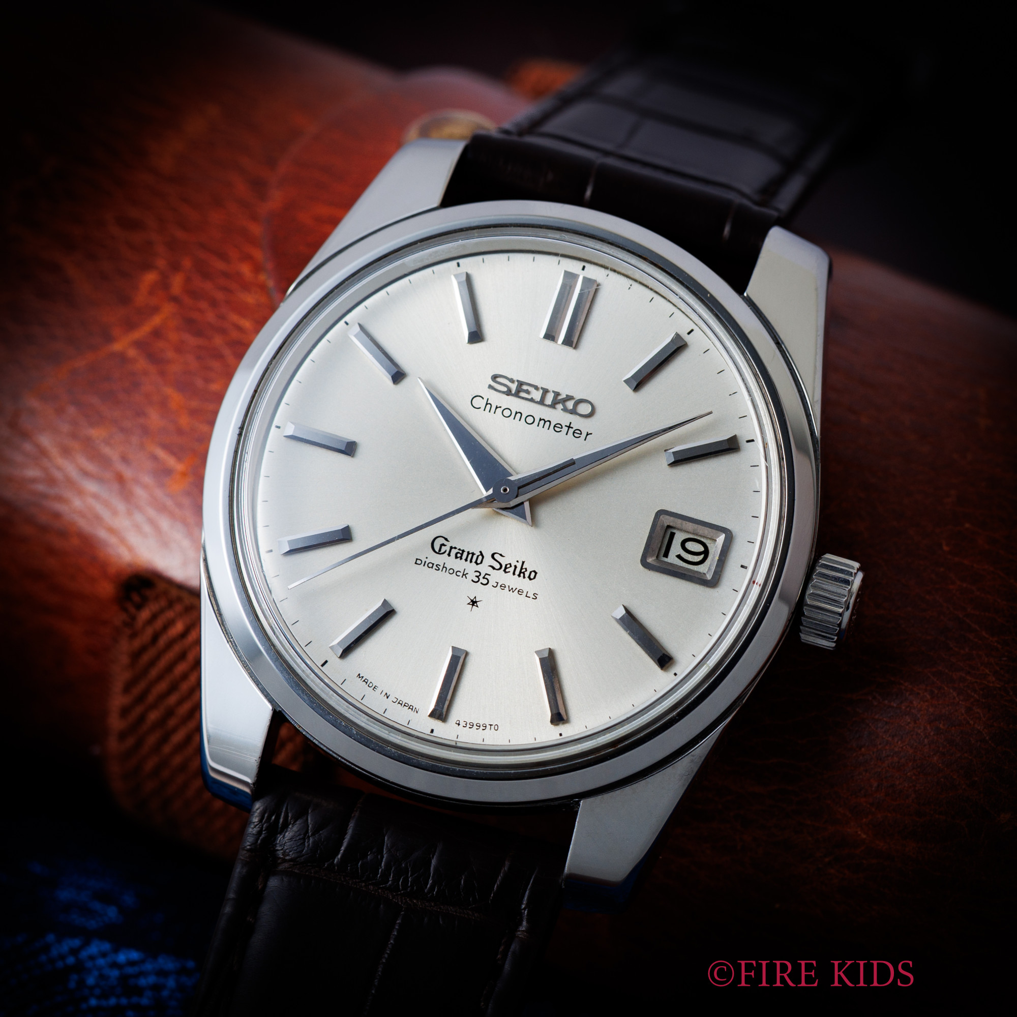 セイコー　グランドセイコーセカンド　1964年（昭和39年）製　手巻き　前期　ライオンメダル　Ref.43999