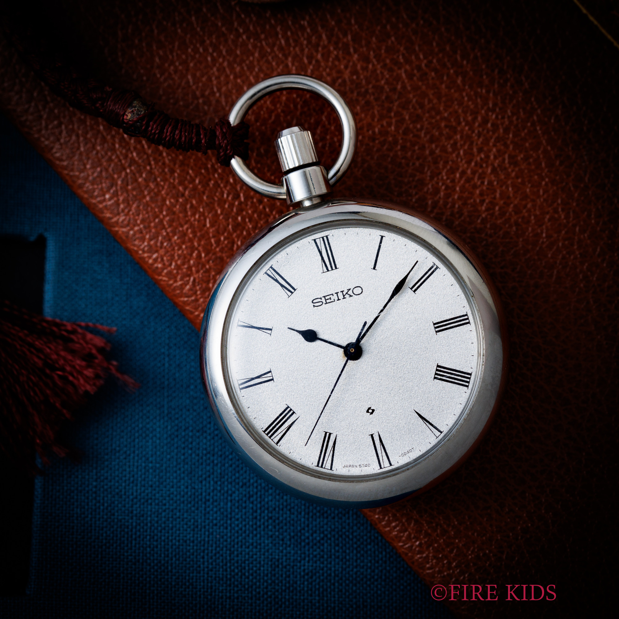 セイコー 懐中時計 1977年製 手巻10振動 ローマンインデックス