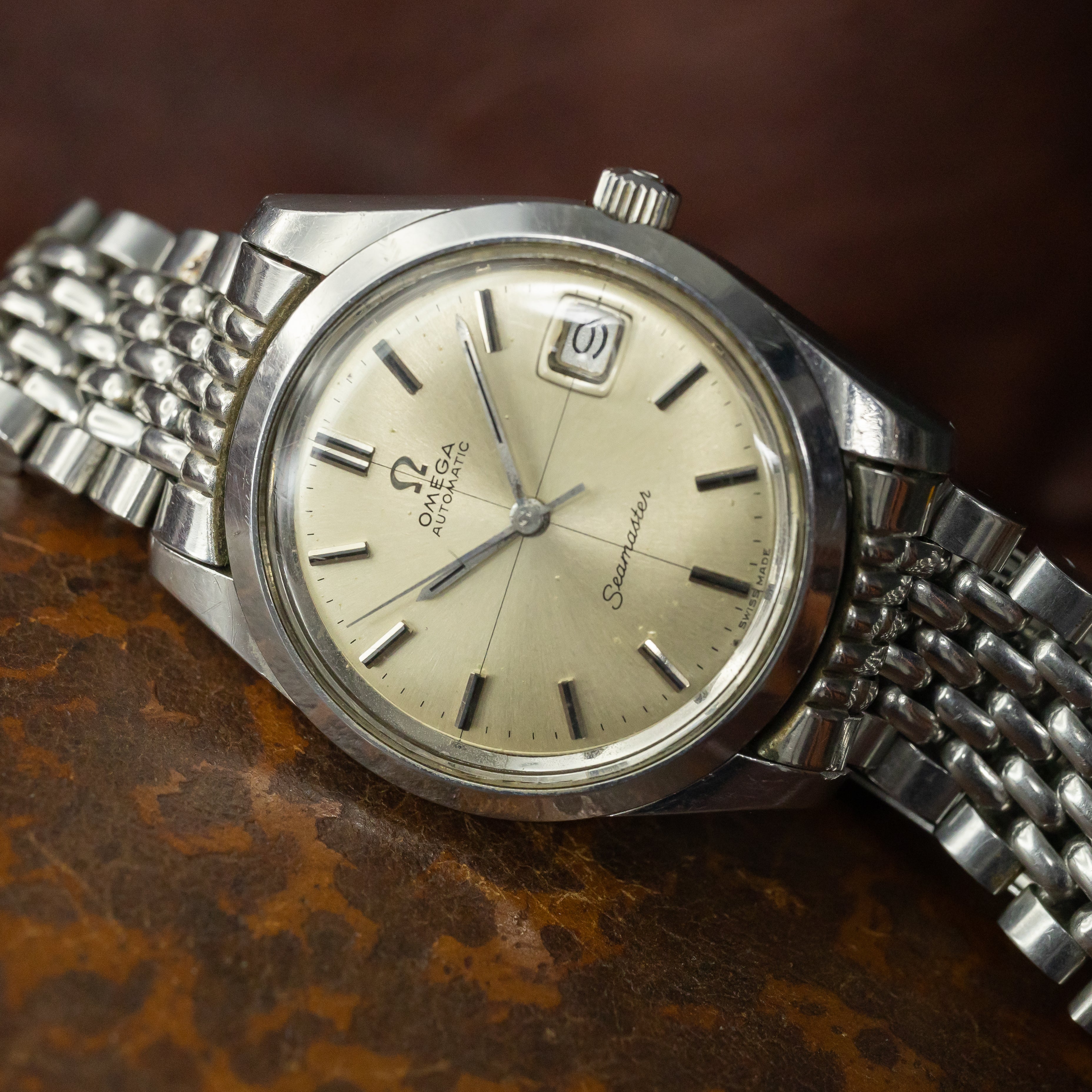 オメガ シーマスター 1968年製 Ref.166.010 ブレス付き