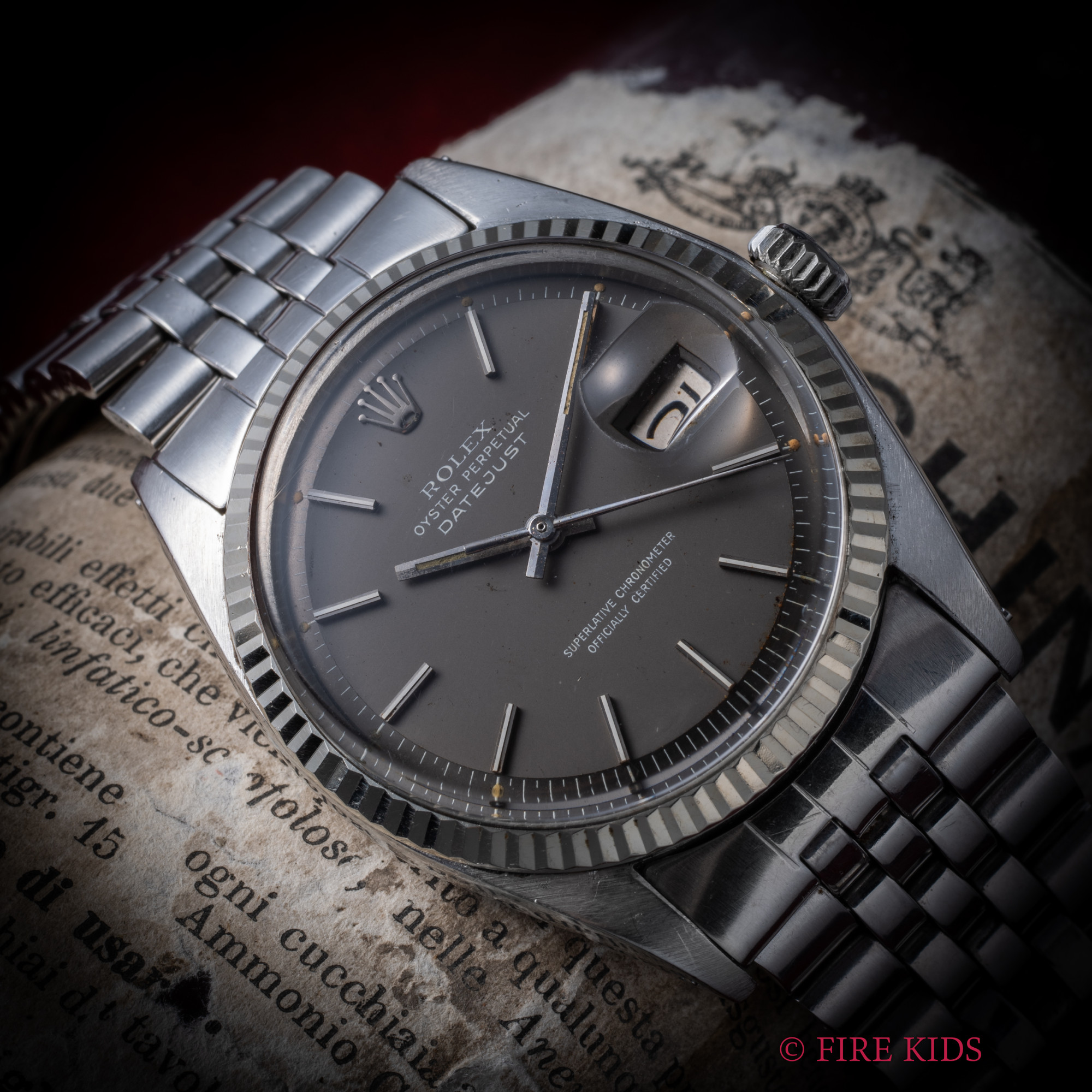 ロレックス デイトジャスト グレーダイヤル Ref.1601 1971年製