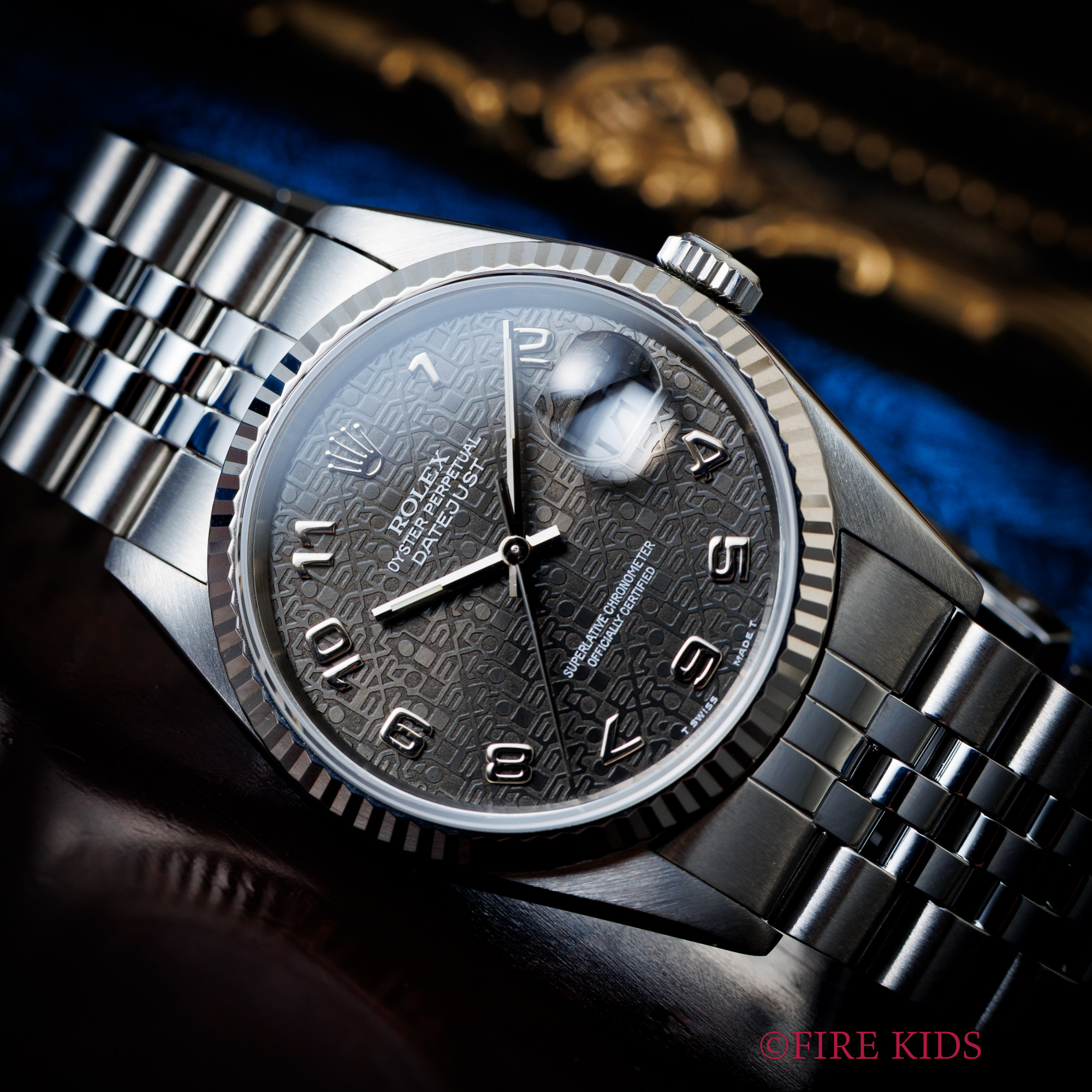 ロレックス デイトジャスト 1991年製 自動巻き グレーコンピューターダイヤル Ref.16234