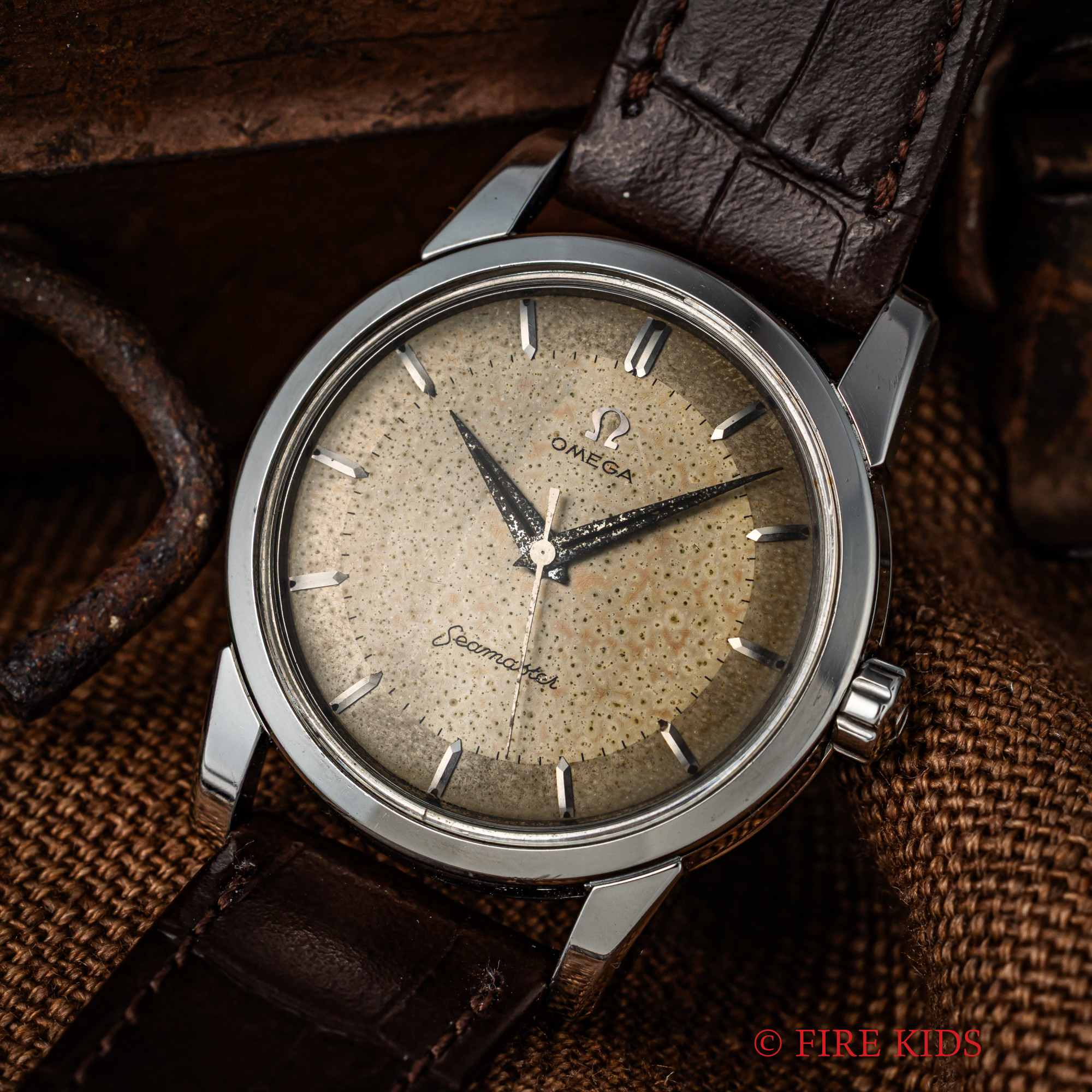 オメガ シーマスター 2トーンダイヤル 2759-9 SC Cal.420 手巻き 1957年製