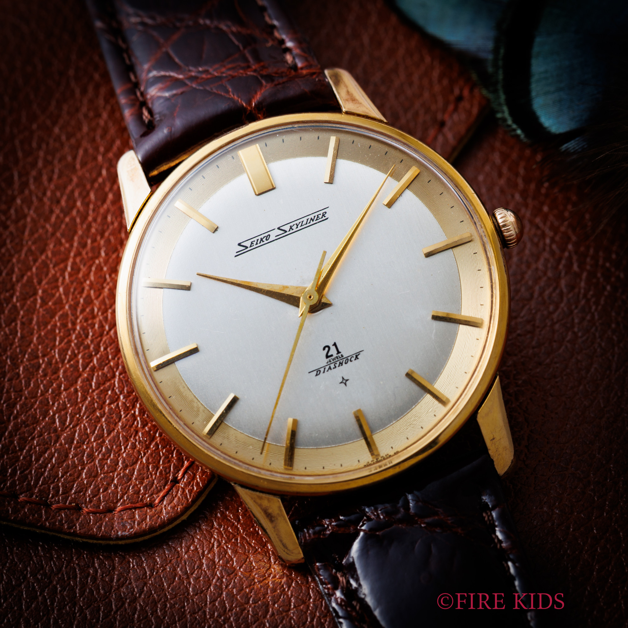 セイコー スカイライナー 1964年製 EGP 手巻き ツートンダイヤル