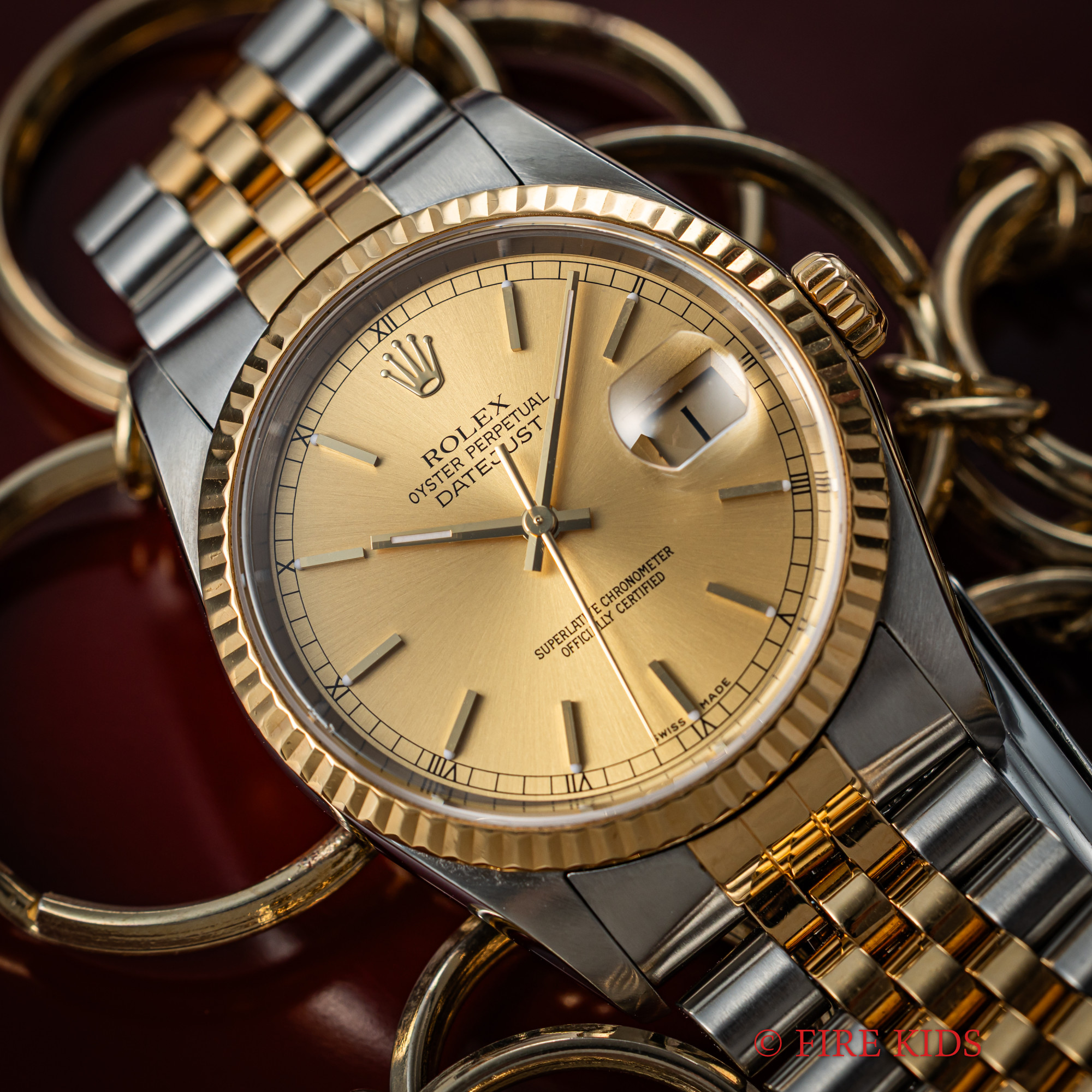 ロレックス　デイトジャストコンビ Ref.16233 2002年製 自動巻き