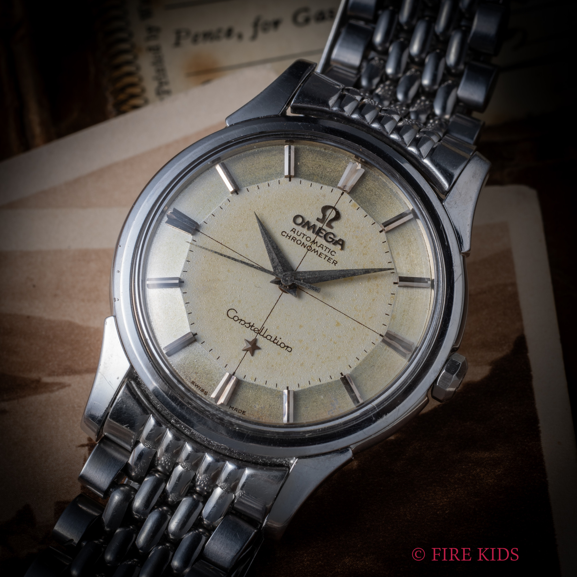 オメガ　コンステレーション　12角 1960年製　自動巻き　Ref.14381-7SC　Cal.551