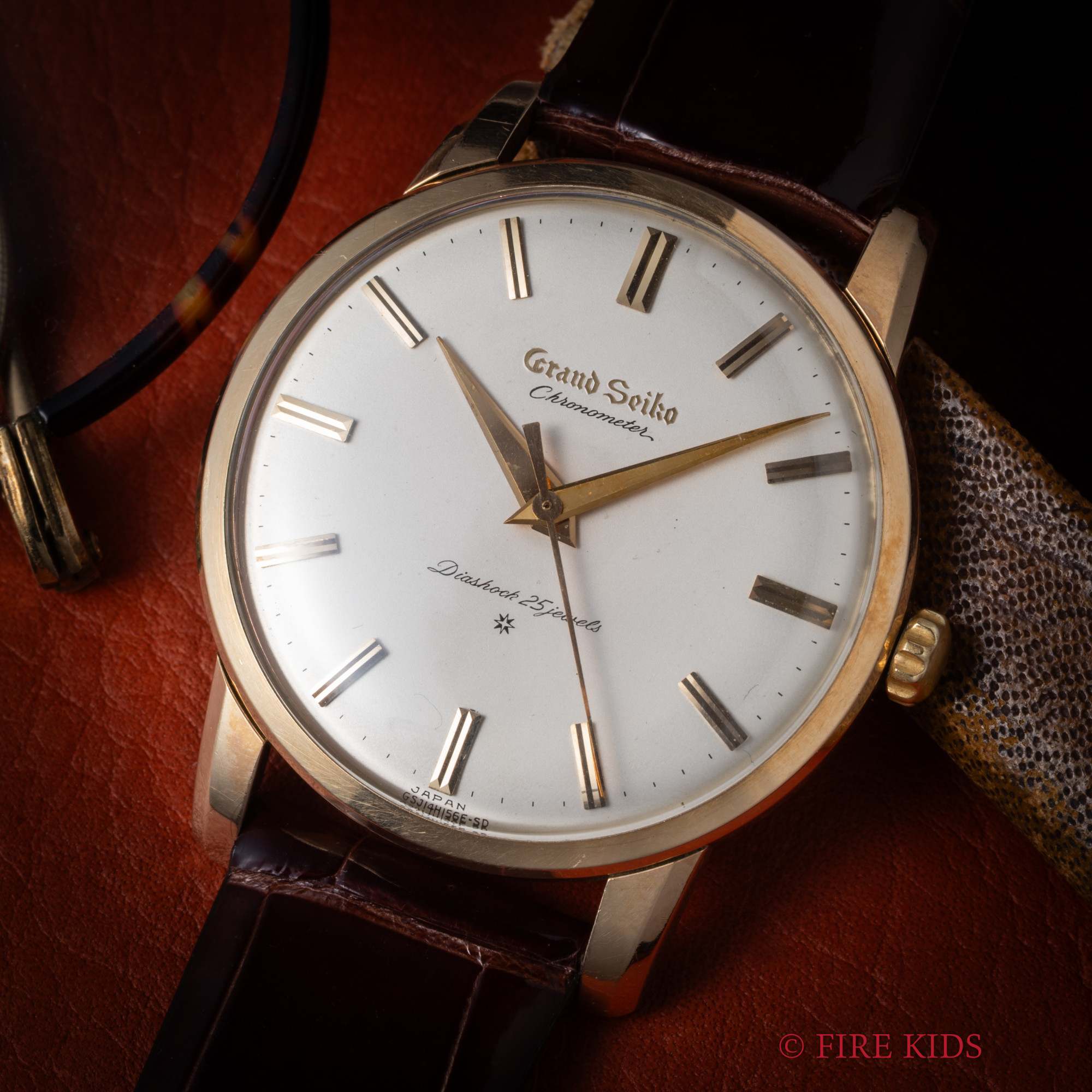 グランドセイコー ファーストモデル 1963年製 Ref.J14070 GS　手巻き アップライトダイヤル