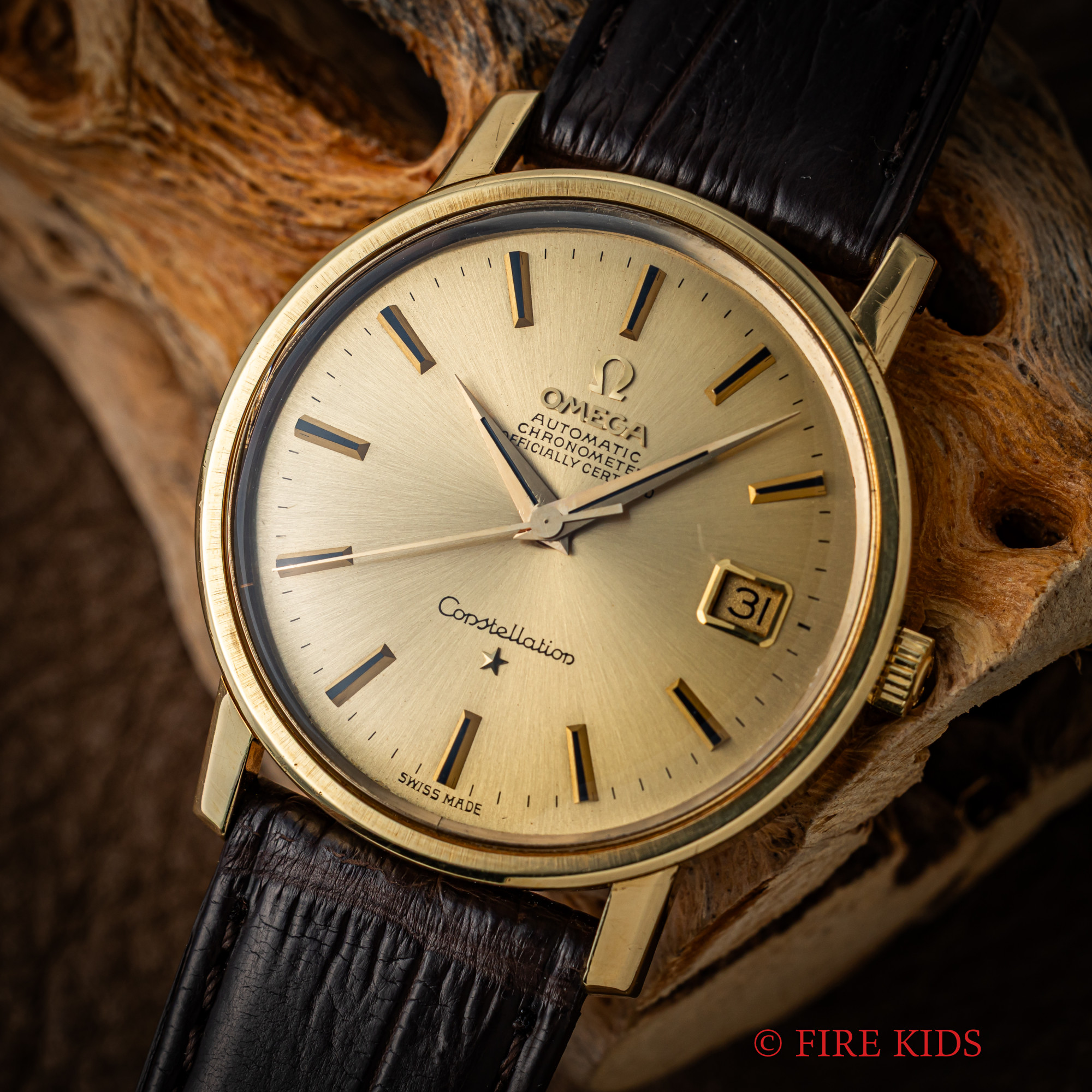 オメガ コンステレーション 18K金無垢 1968年製 Ref.168.018