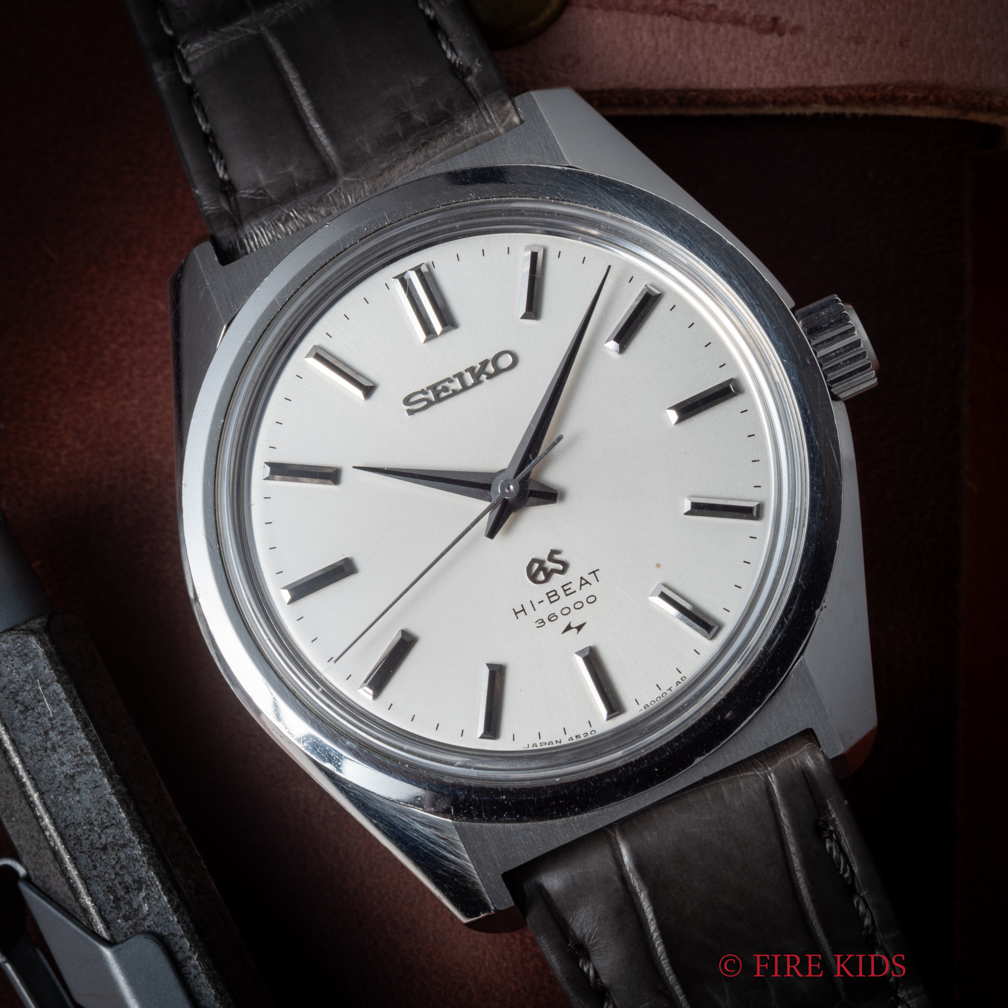 グランドセイコー ハイビート 1970年製（昭和45年製） 10振動 手巻 ノンデイト 45GS Ref.4522-8000