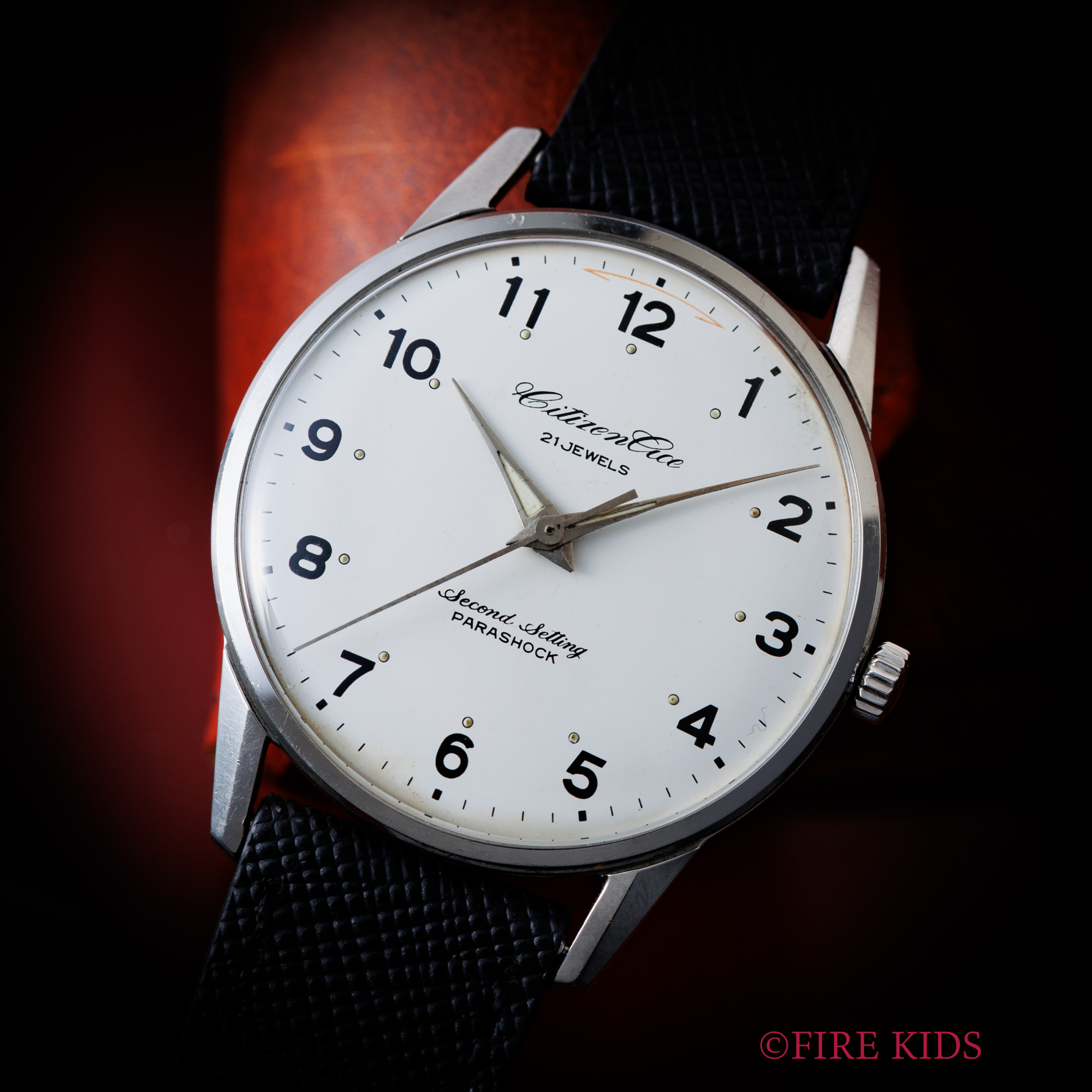 シチズン エース 国産時計 1966年製 鹿67174 鹿児島鉄道