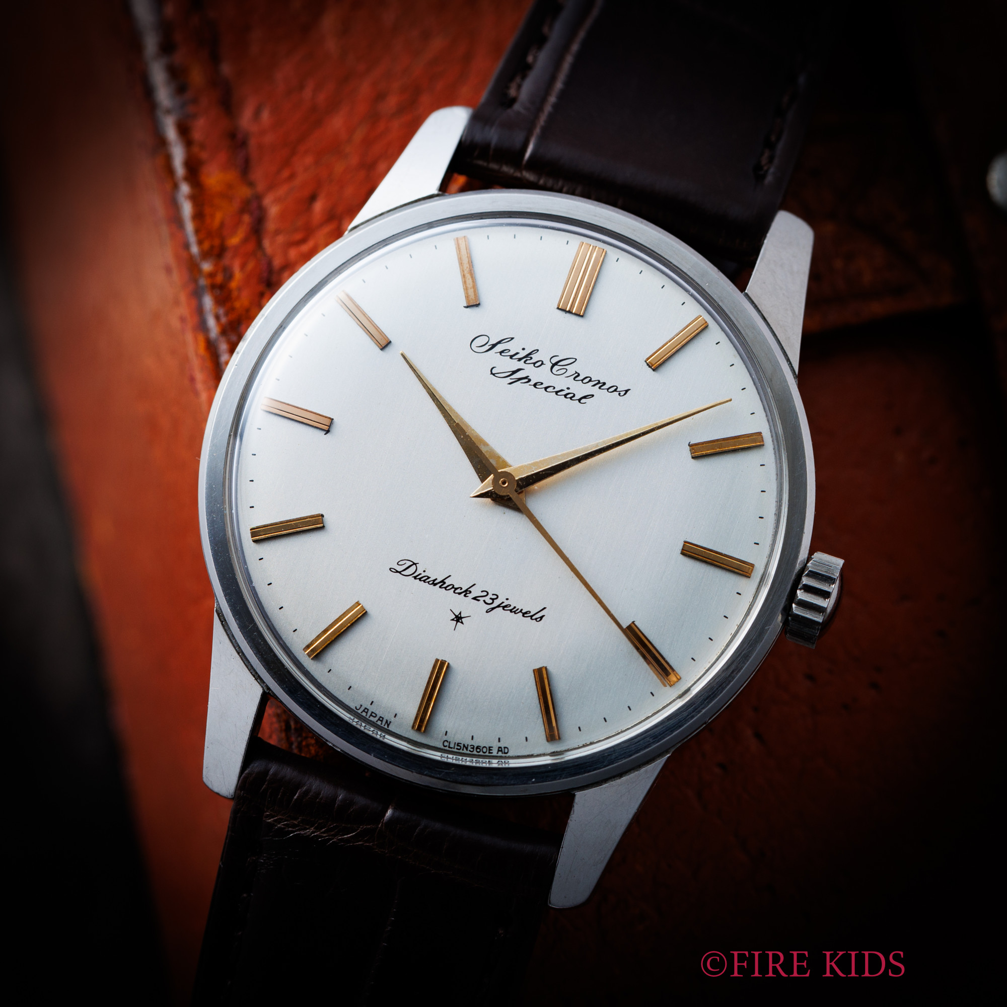 セイコー クロノス スペシャル 1963年製 Ref.15033 23石手巻 ステンレスケース