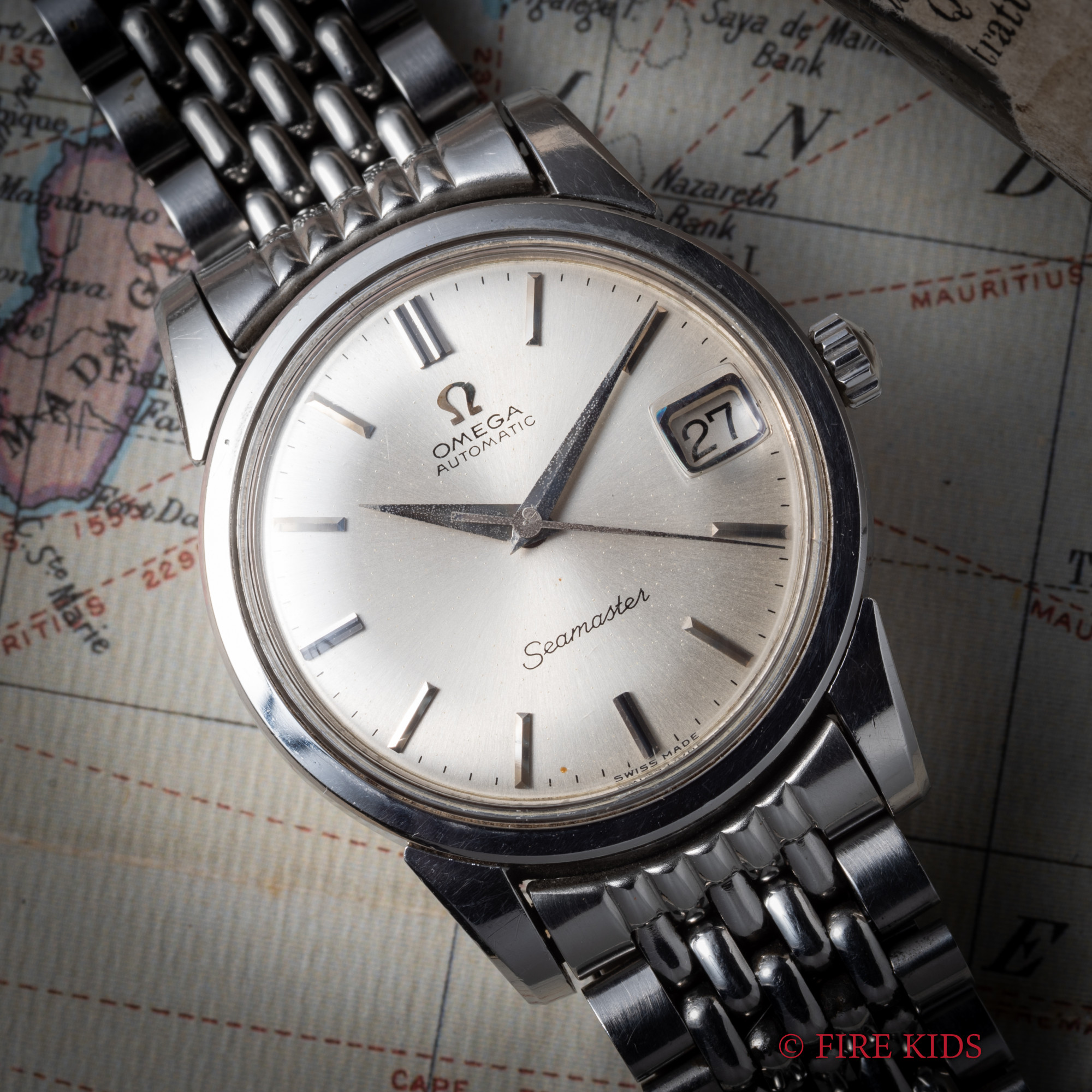 オメガ シーマスター デイト付 1965年製 Ref.166.009