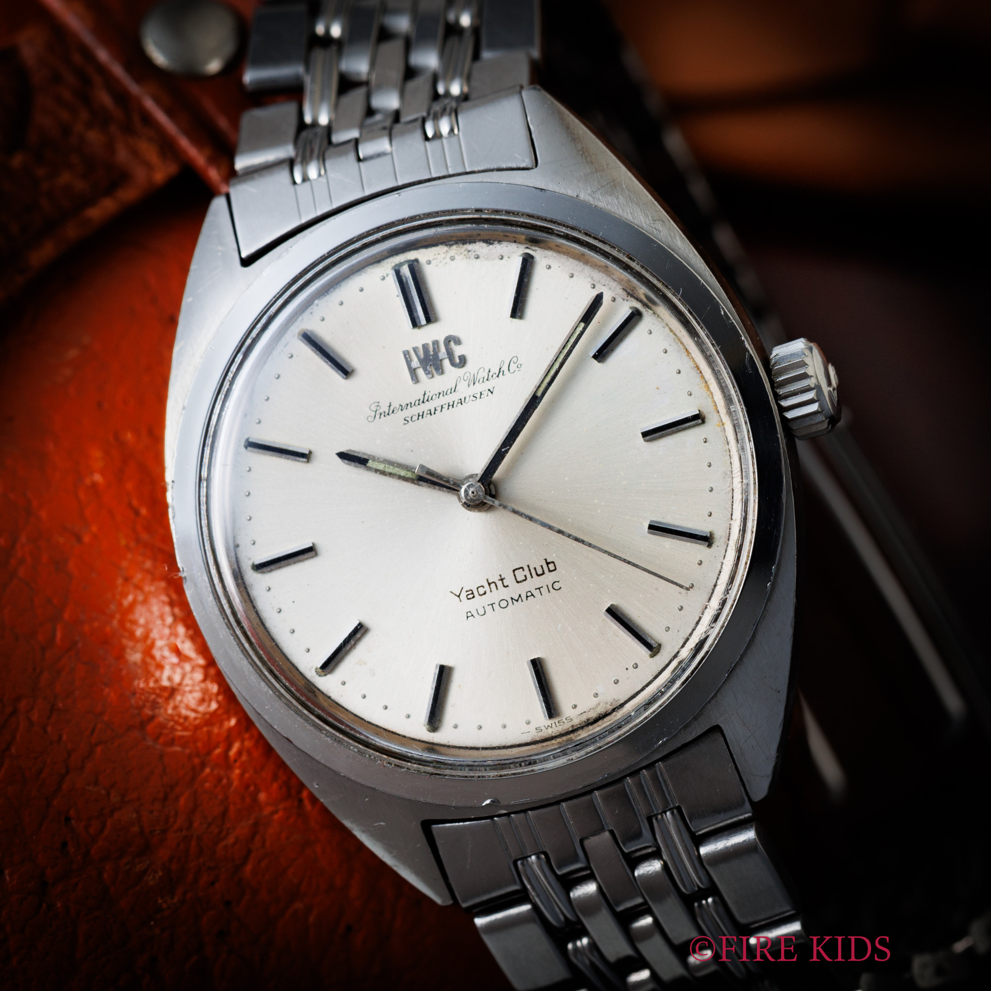 IWC ヨットクラブ ノンデイト 1975年製 Ref.R811 Cal.854B ゲイフレアー純正ブレス