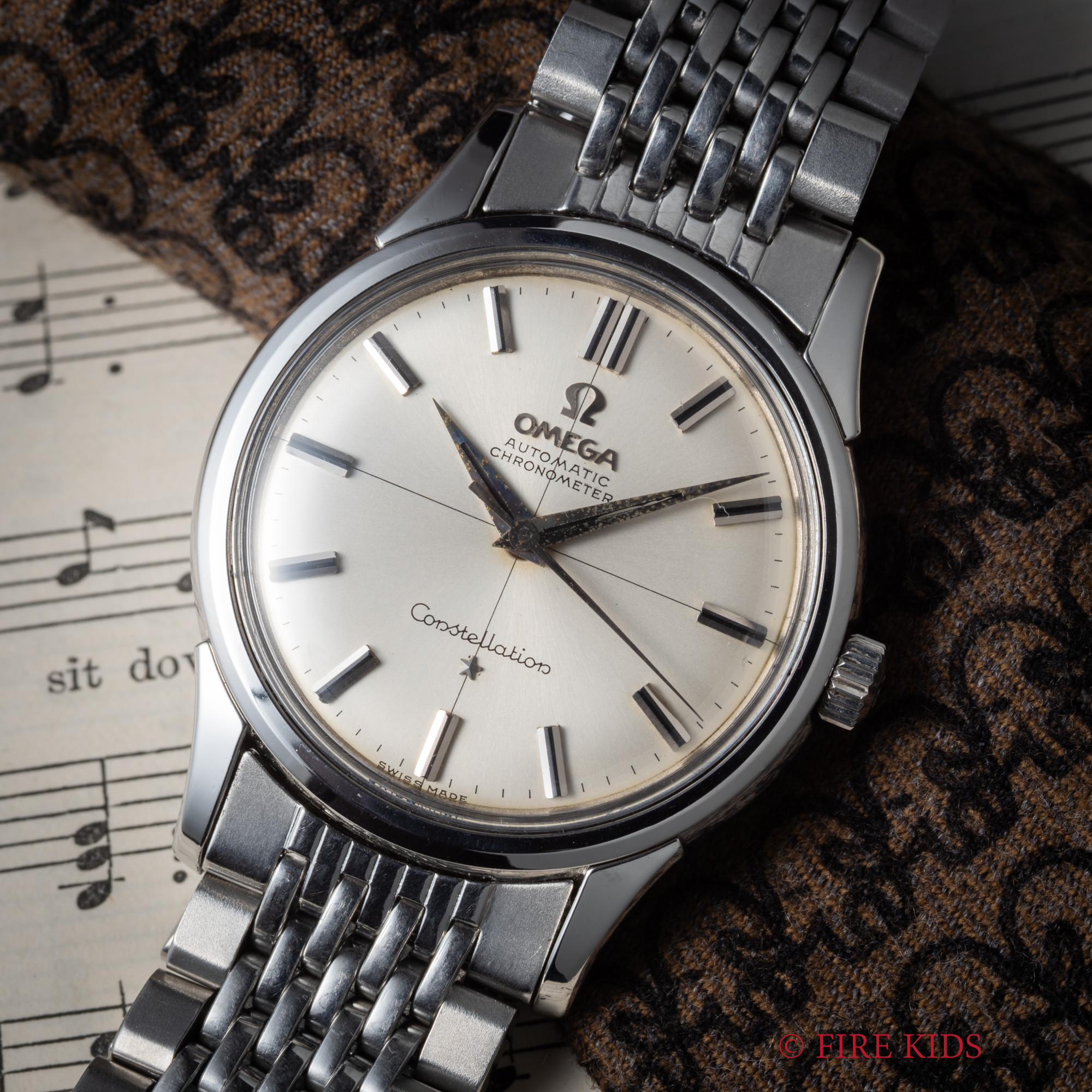 オメガ コンステ クロスライン 1959年製 Ref.14381 6SC