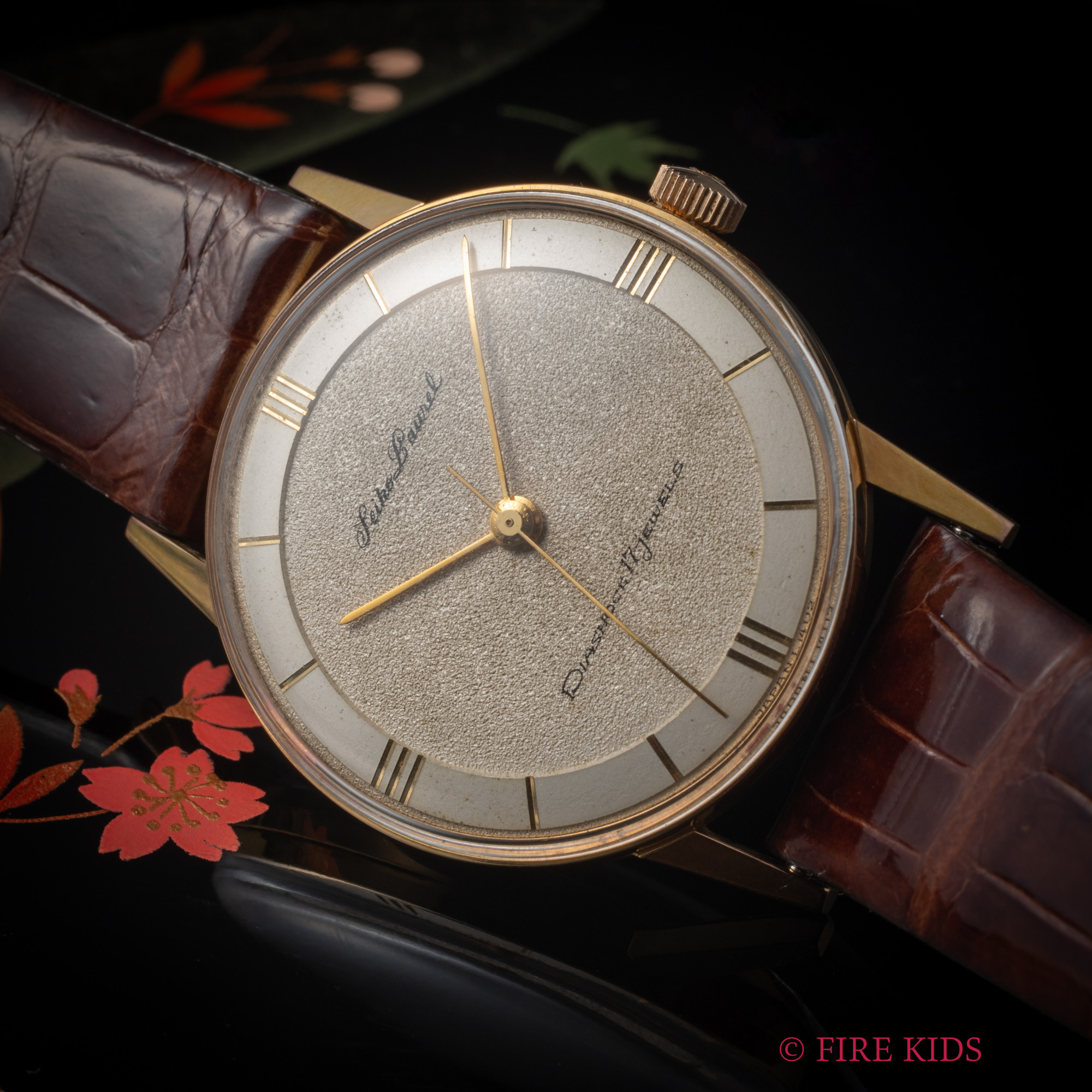 セイコー ローレル 1959年製 変わり文字盤 Ref.14069 17石 手巻