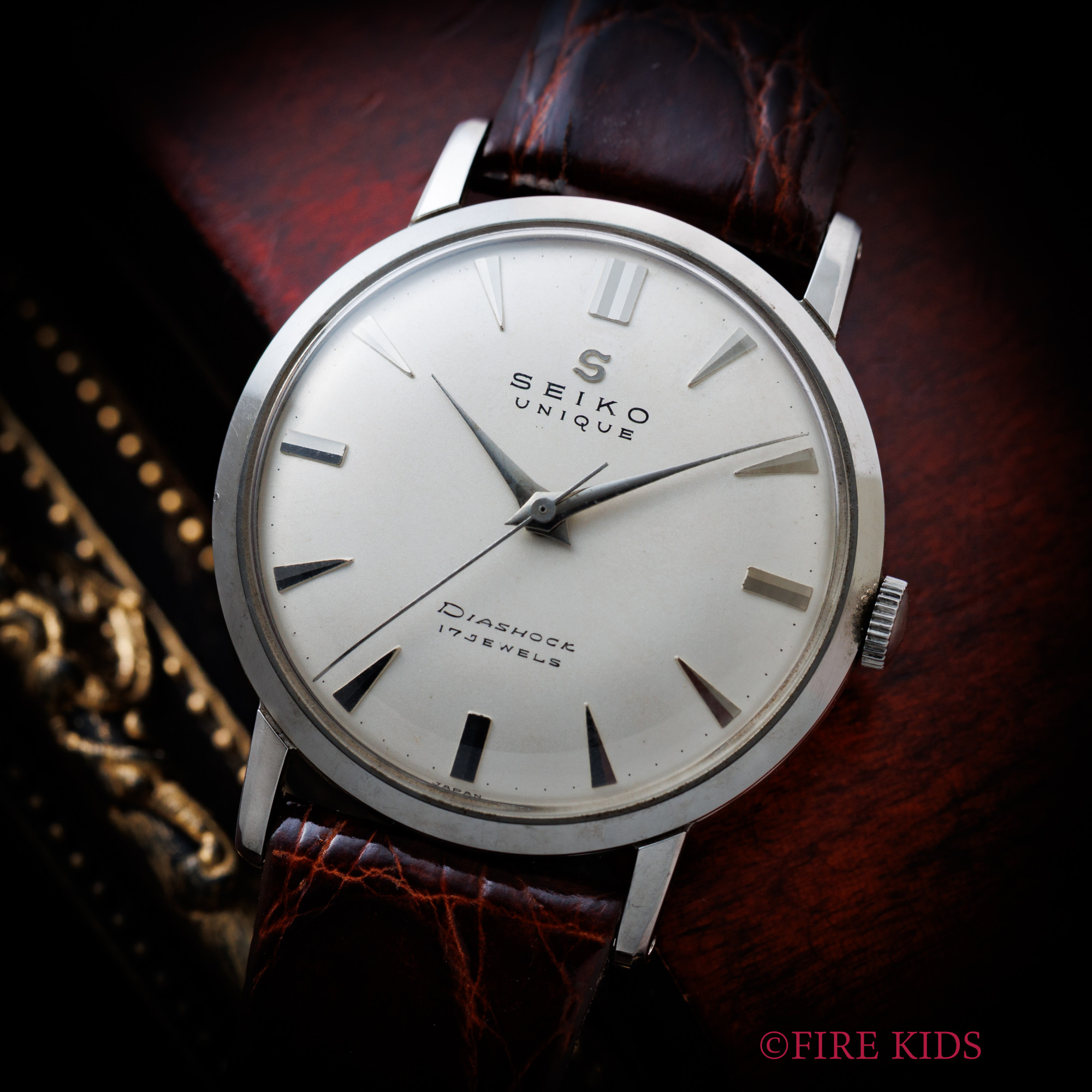 セイコー セイコー ユニーク 楔インデックス 手巻き Ref.14044A 1960年製