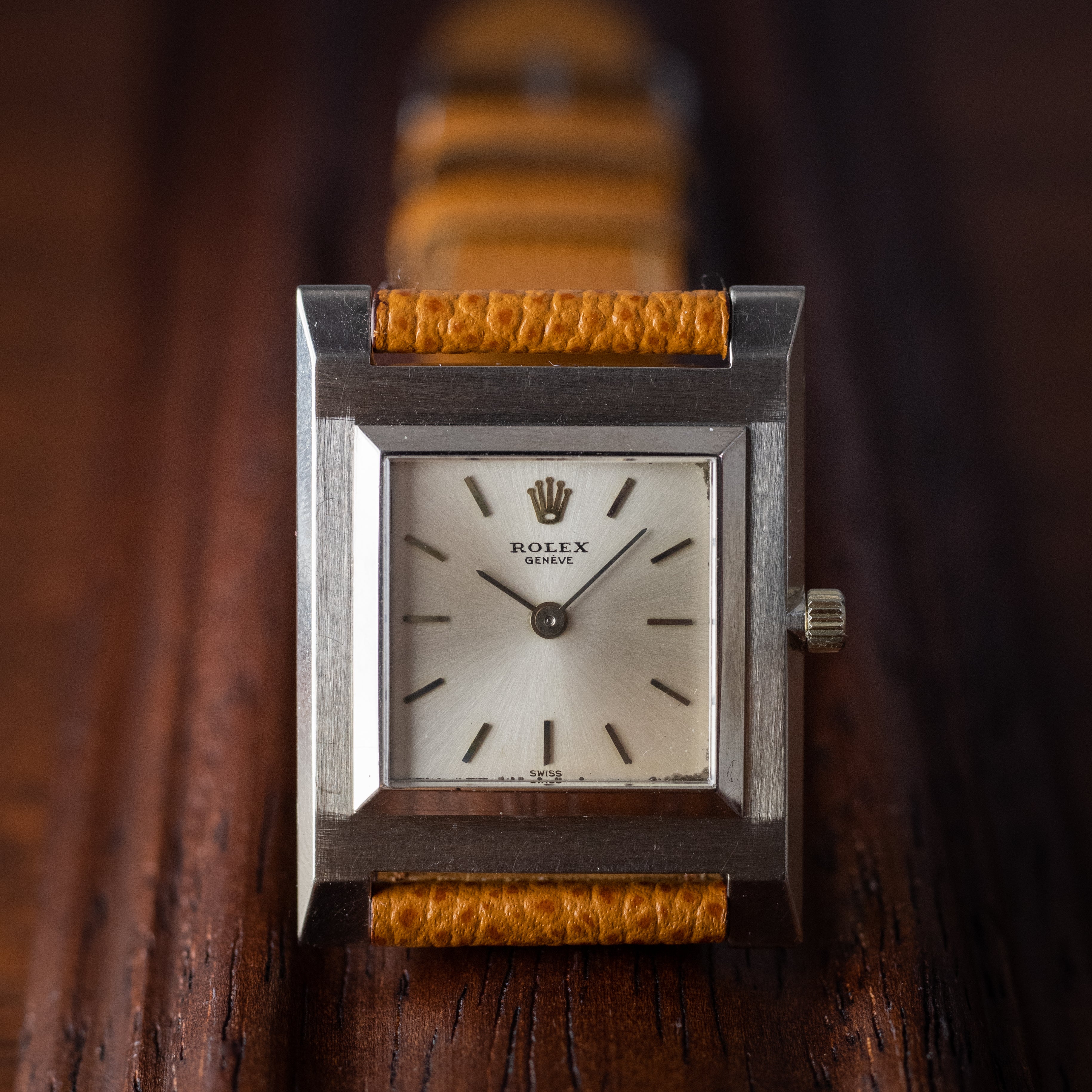 ロレックス ピンホール タンク Ref.9578 18KWG 1960年代製