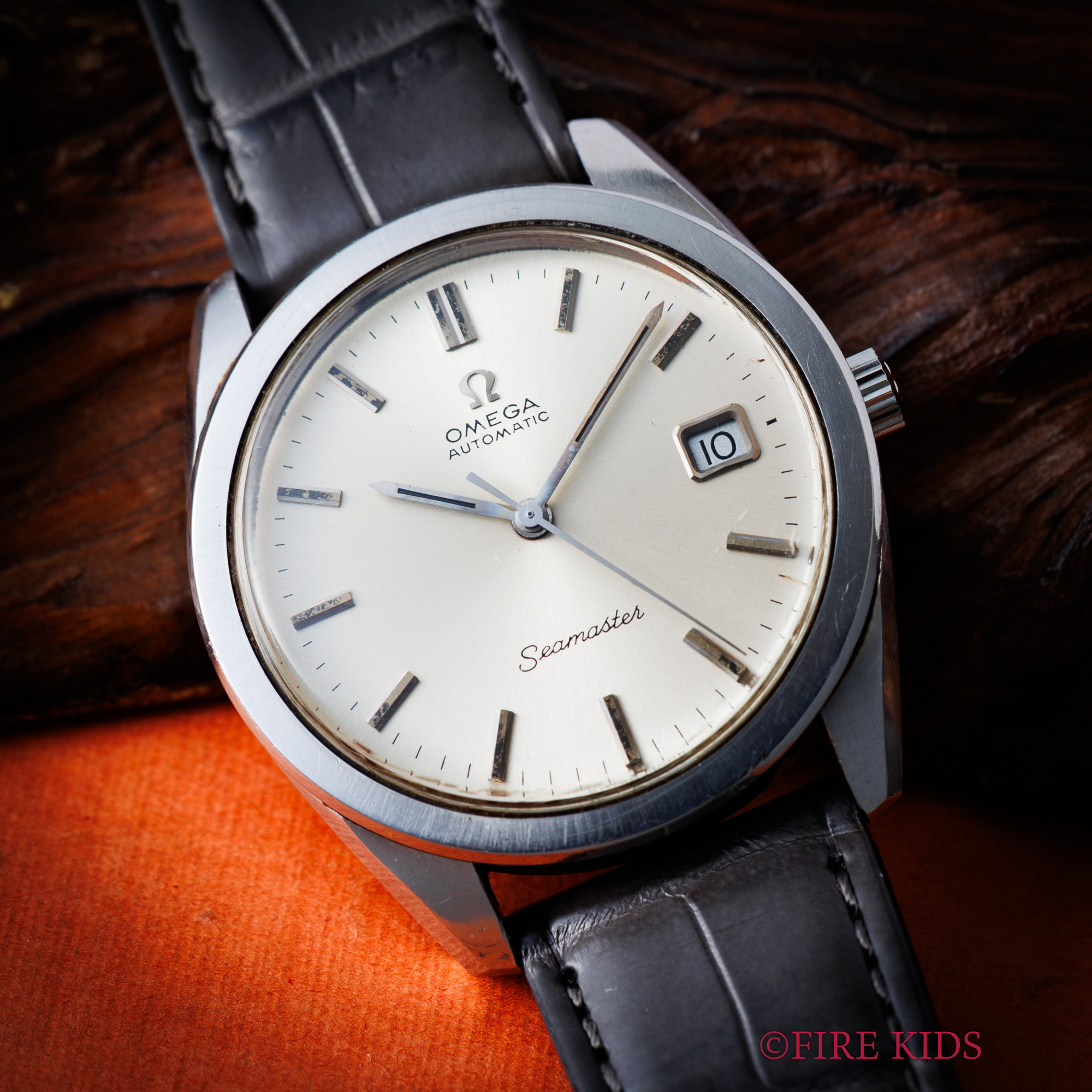 オメガ シーマスター デイト 1969年製 Ref.168.022 自動巻 Cal.565 純正尾錠 箱付