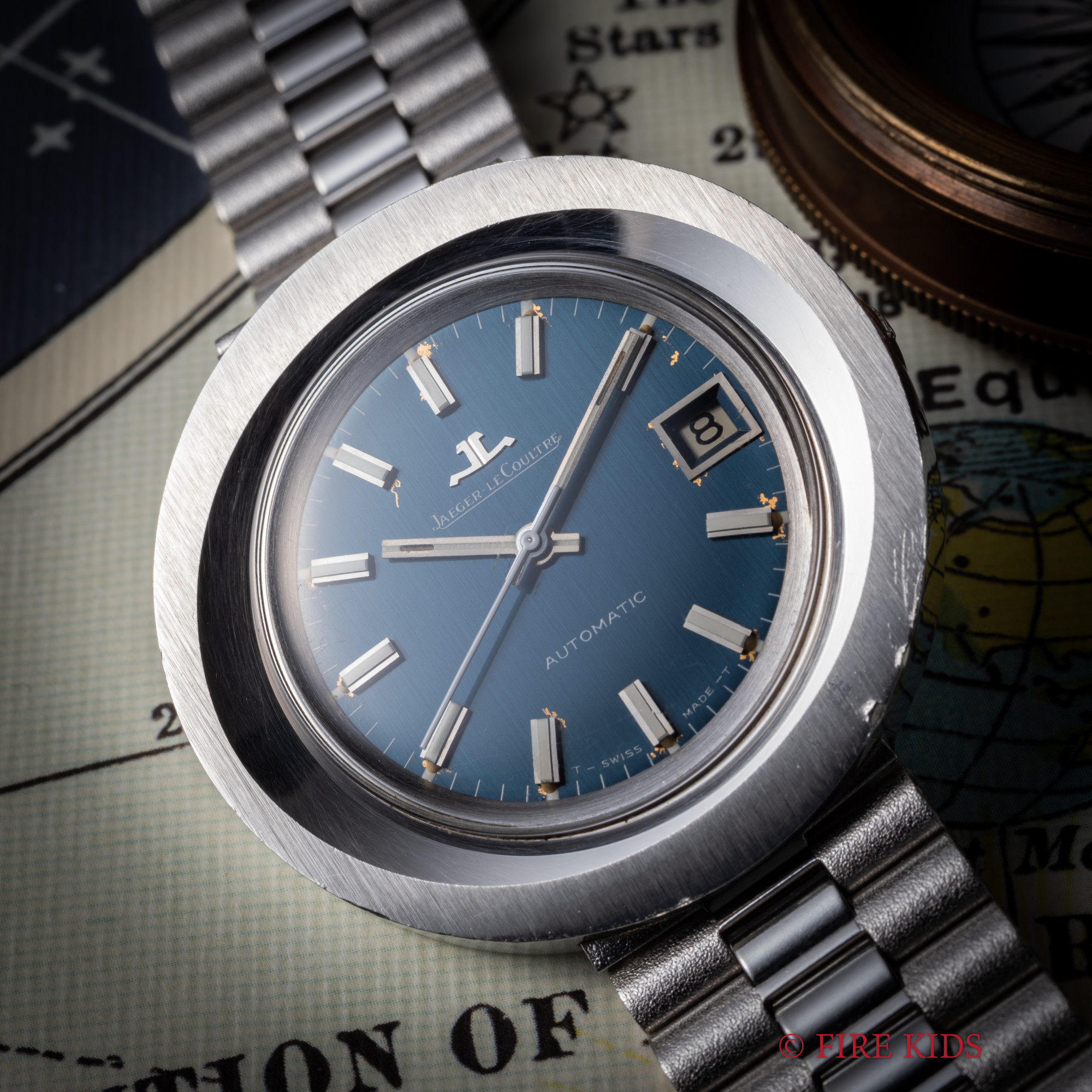 ジャガー・ルクルト ディスコボランテ 純正ブレス付き 1970年代製 Ref.562-42