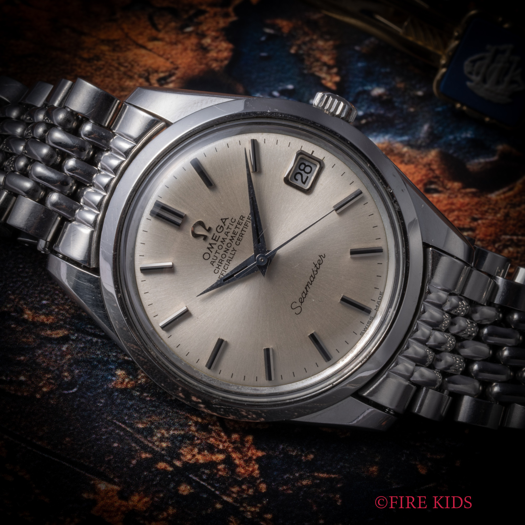 オメガ シーマスター クロノメーター 1969年製 Ref.166.010 Cal.564 純正ライスブレス