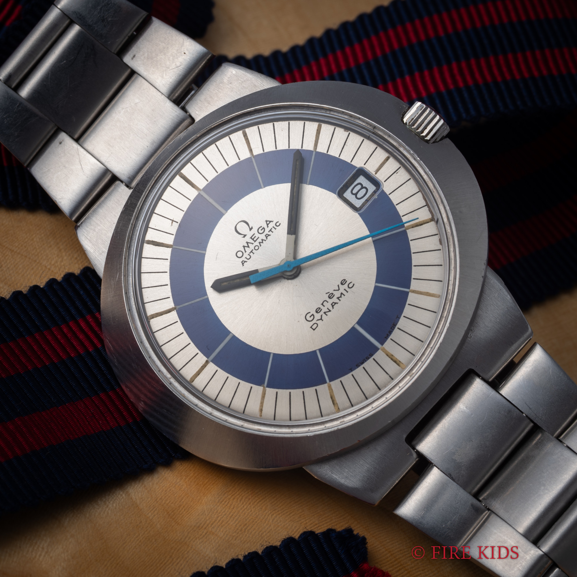 オメガ OMEGA ジュネーブ 1967年製 ダイナミック 自動巻き 純正ブレス