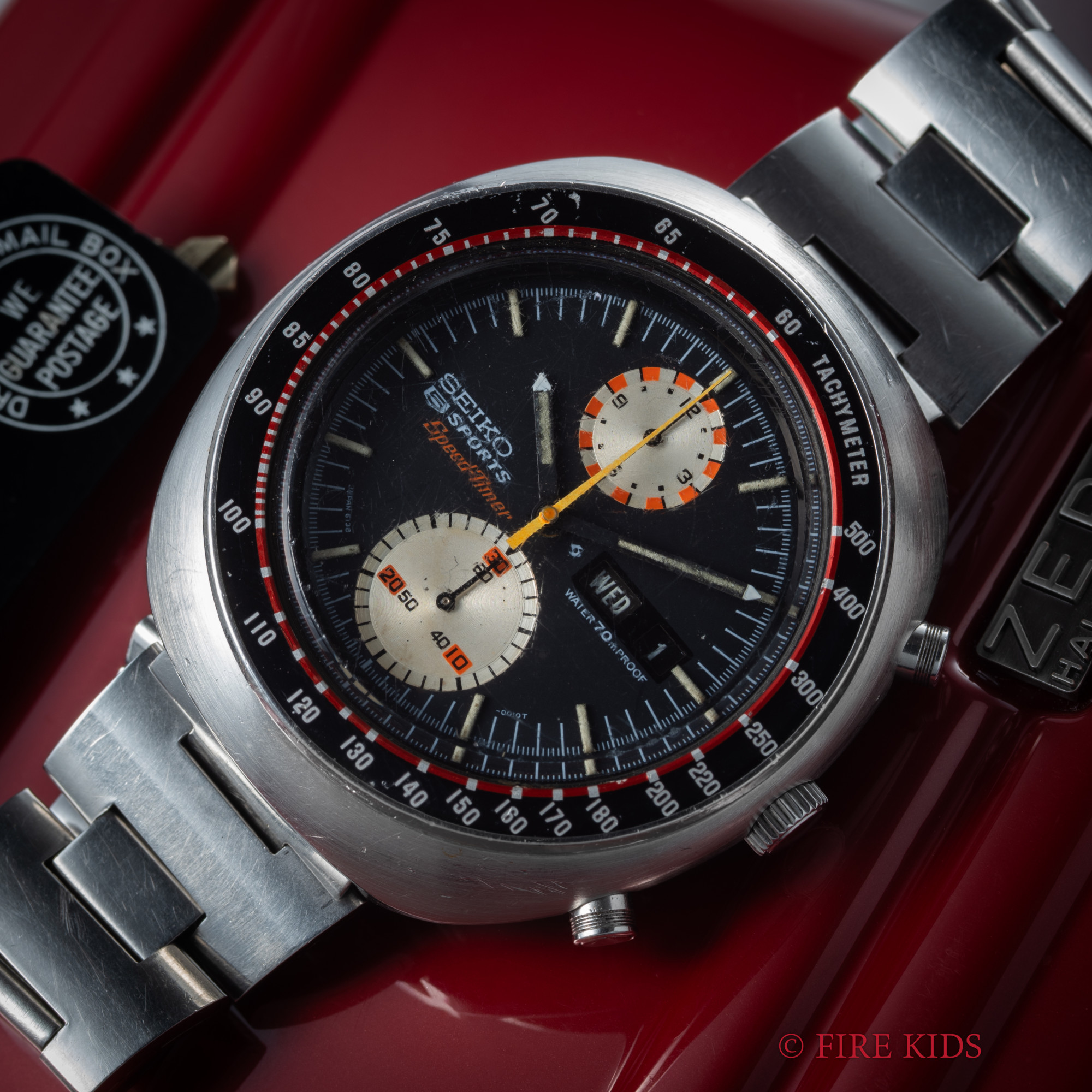 セイコー 5スポーツスピードタイマー1970年製（昭和45年製） Ref.6138-0010 UFO 自動巻きクロノグラフ 国内仕様