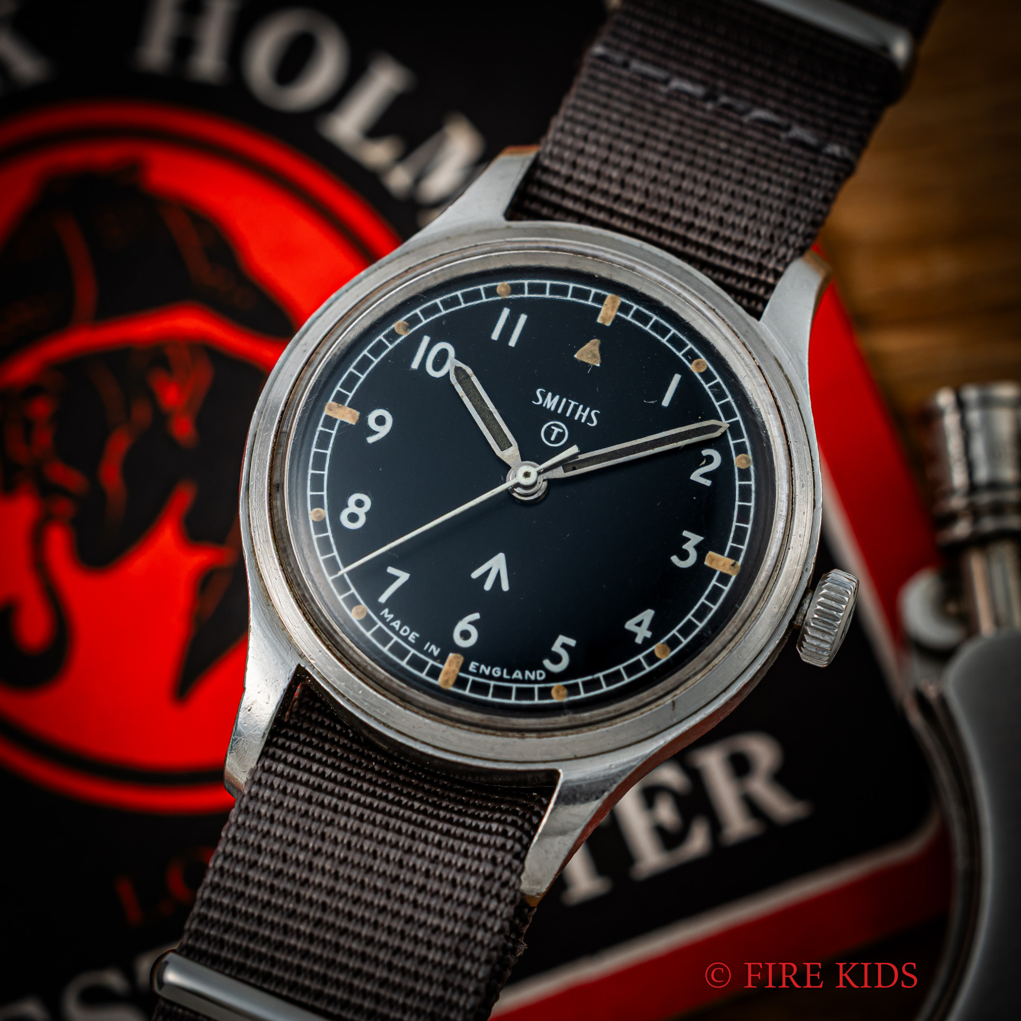 スミス イギリス軍 Ref.6645-99-961-4045 1968年製 手巻き