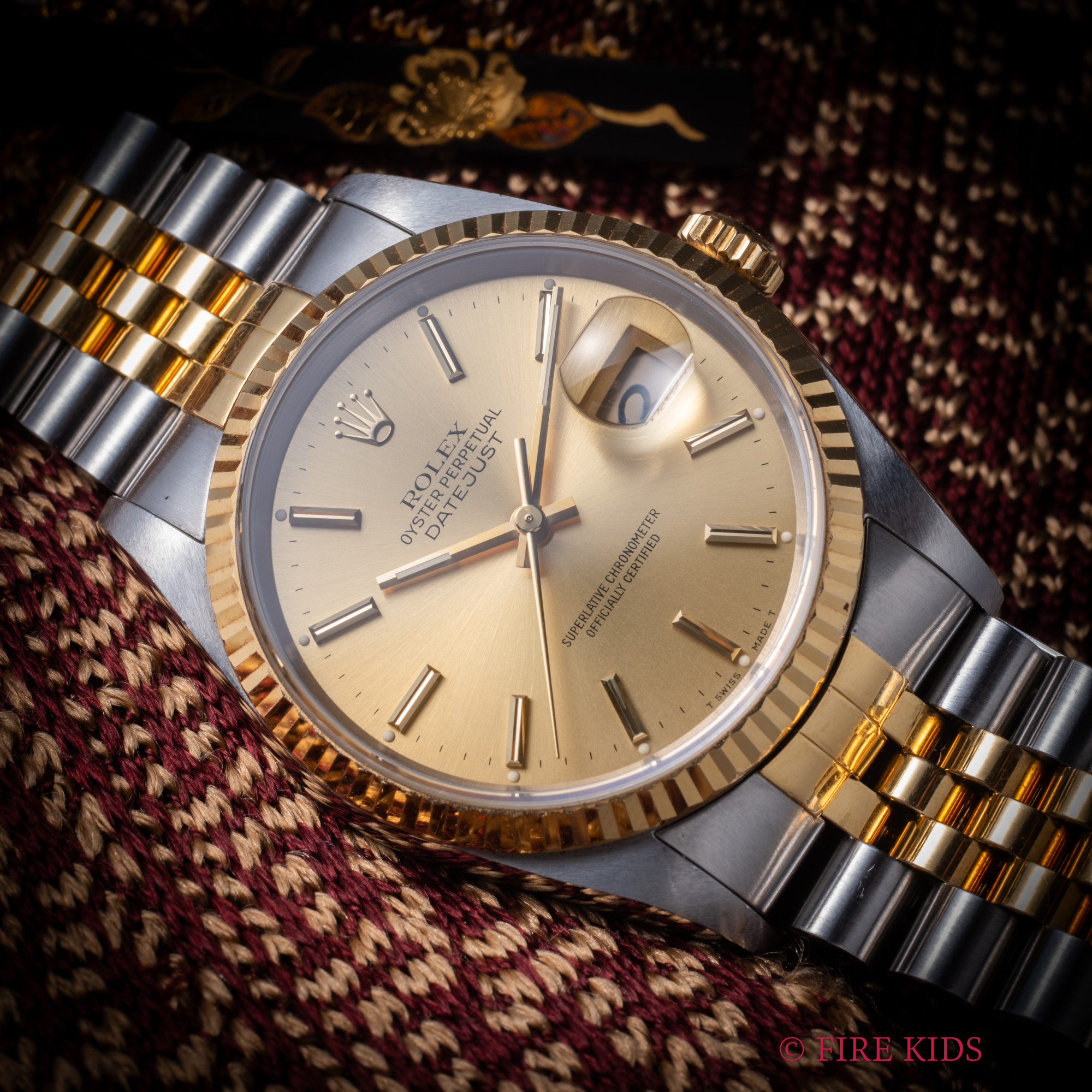 ロレックス デイトジャスト Ref.16233 コンビ 1990~1991年製 自動巻き Cal.3135