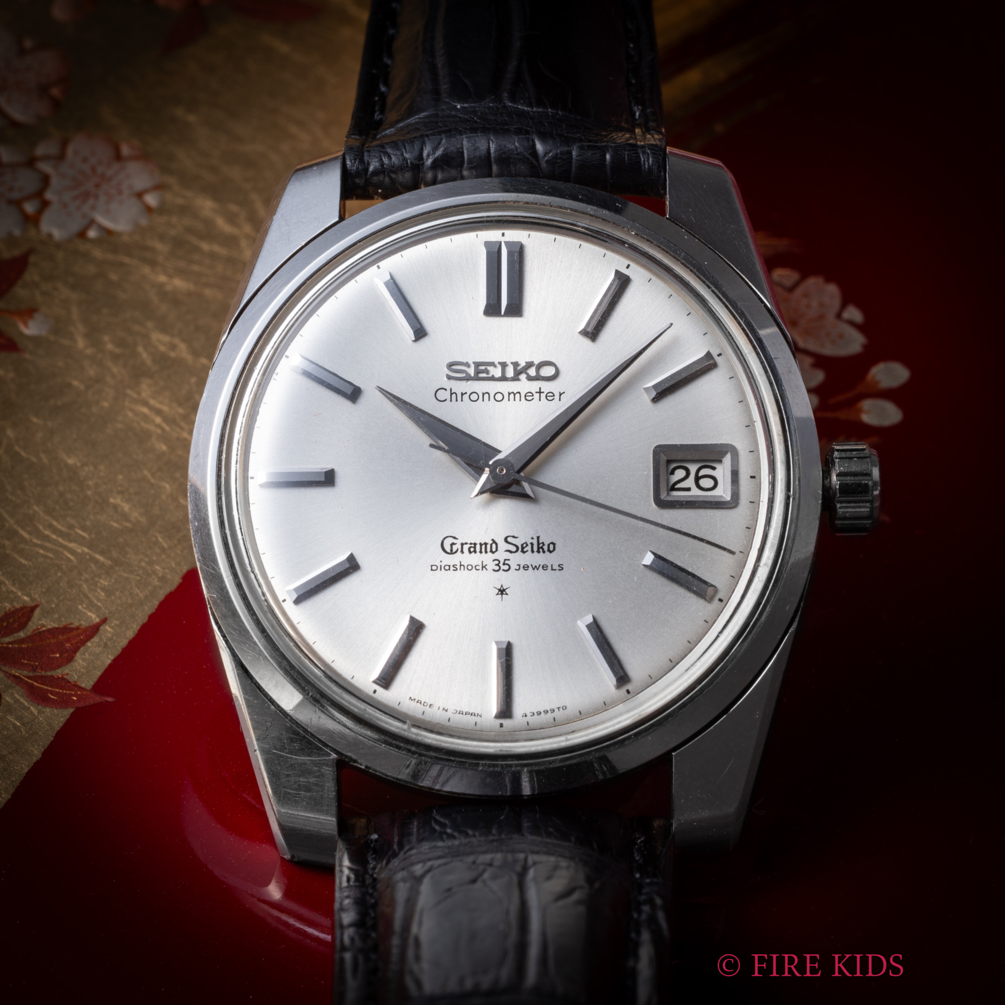 グランドセイコー セカンドモデル初期型 1964年製 Ref.43999 ロービート手巻 ライオンメダリオン