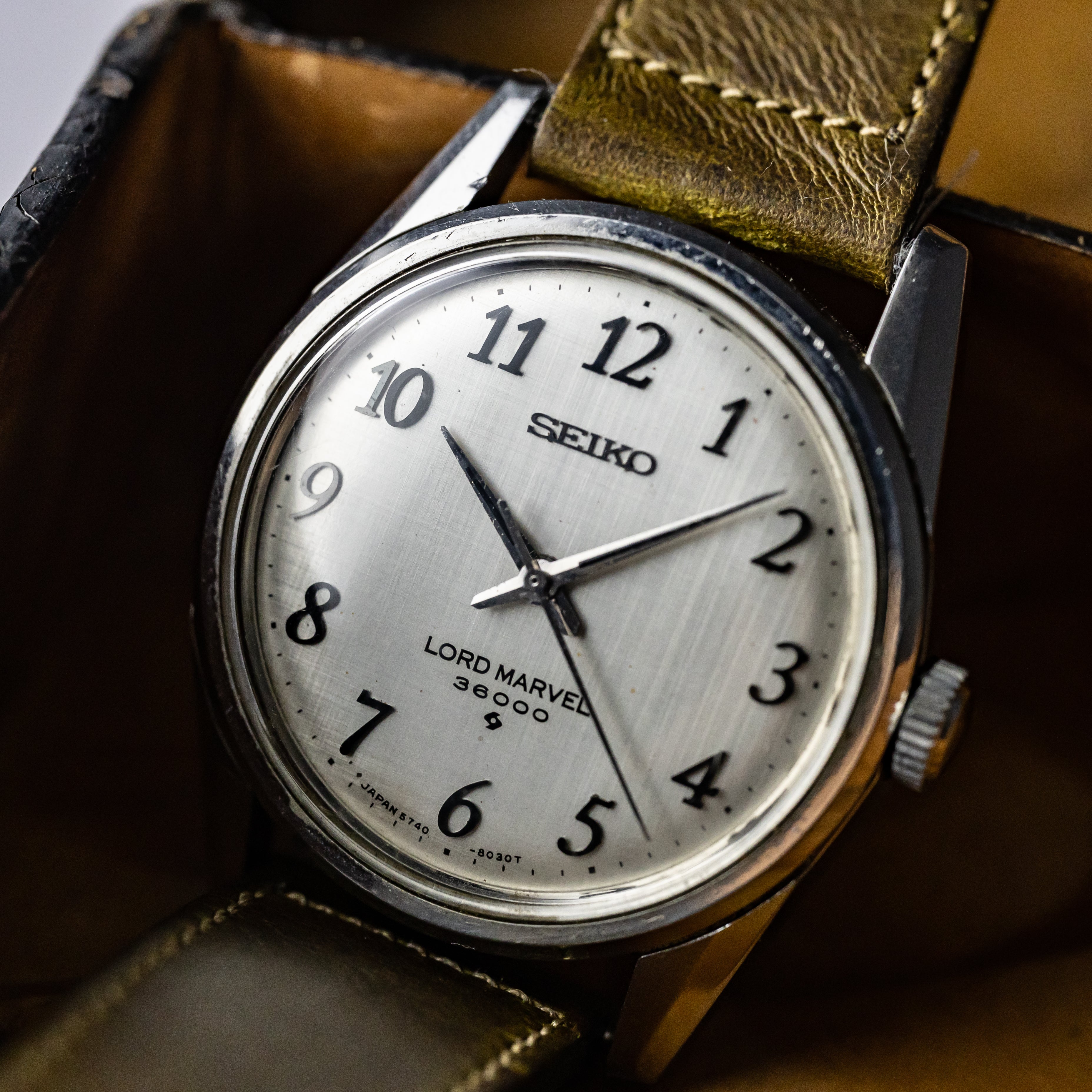 セイコー 1973年製 ロードマーベル 36000 アラビアダイヤル Ref.5740-8000
