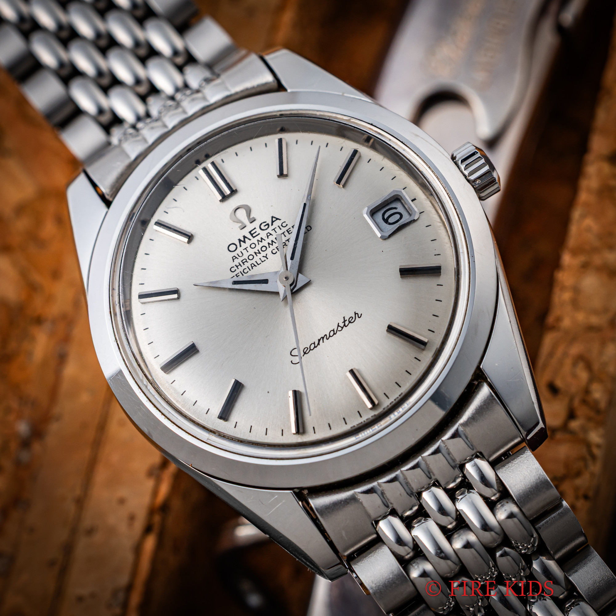 オメガ シーマスター クロノメーター 1969年製 Ref.166.010 自動巻クロノメーター Cal.564 純正ライスブレス