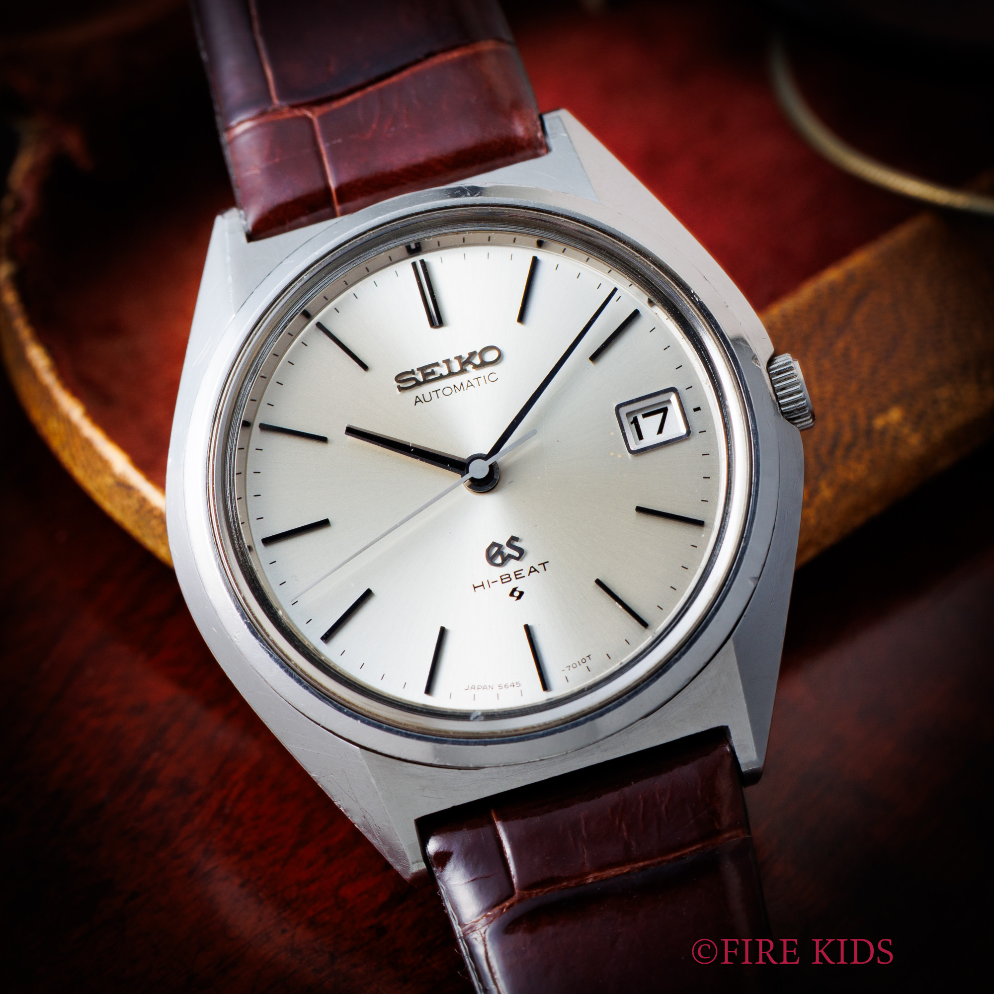 グランドセイコー 56GS 1971年製 Ref.5645-7010 自動巻き シルバー文字盤