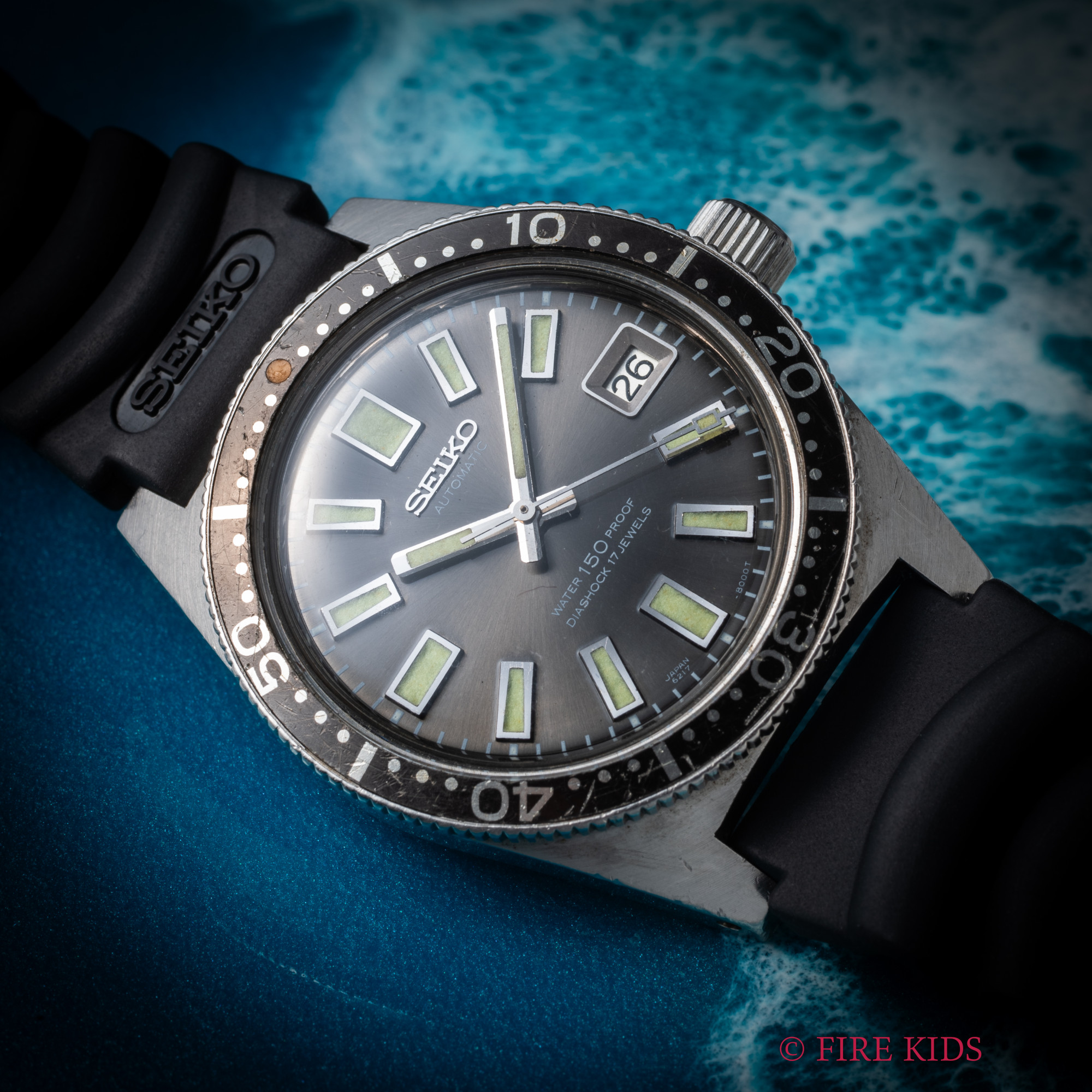 セイコー 150mダイバーファーストモデル後期型 寅さんモデル 1967年製 Ref.6217-8001 自動巻