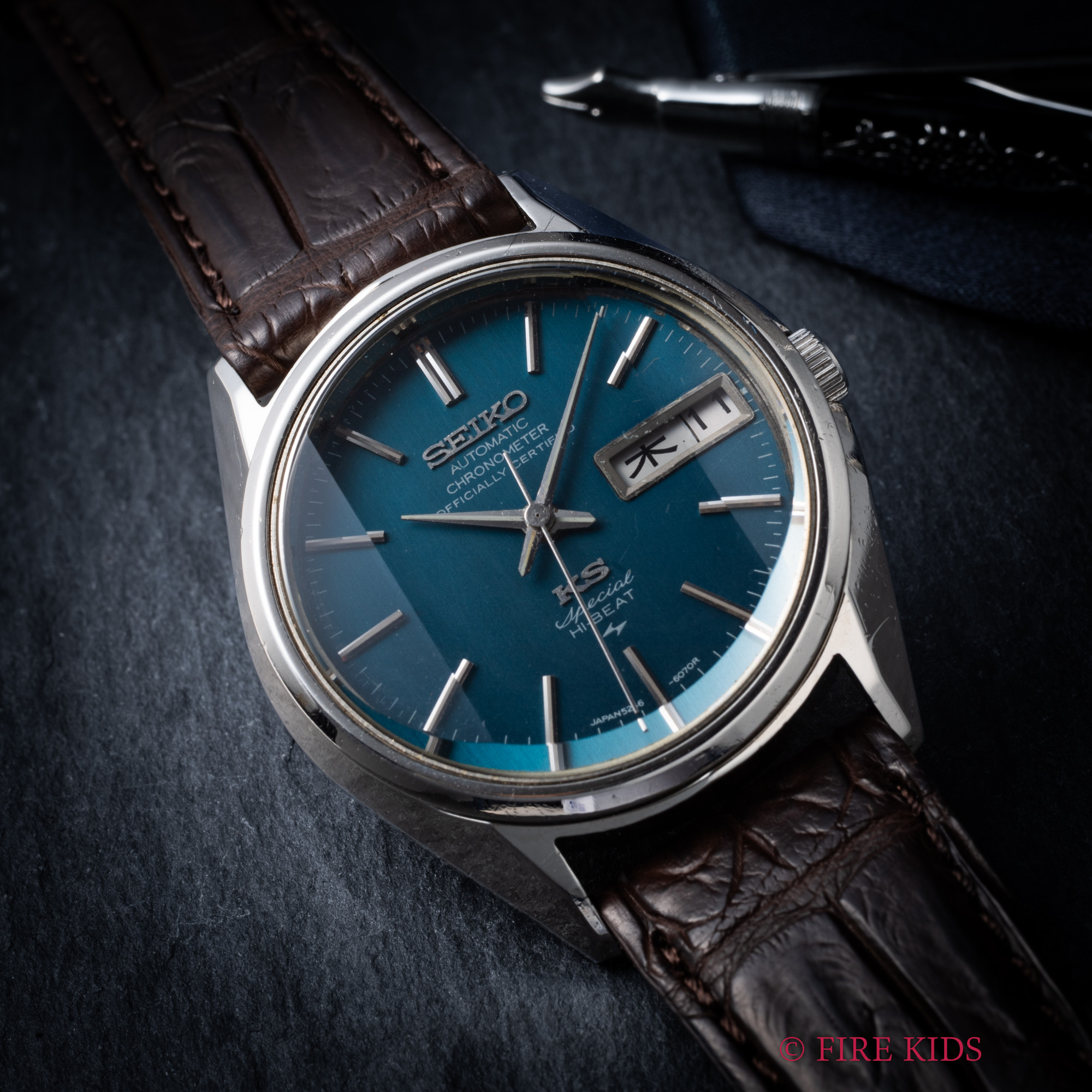 キングセイコー スペシャル クロノメーター 1972年製 52KS SP Ref.5246-6060 ハイビート自動巻 ブルーダイヤル