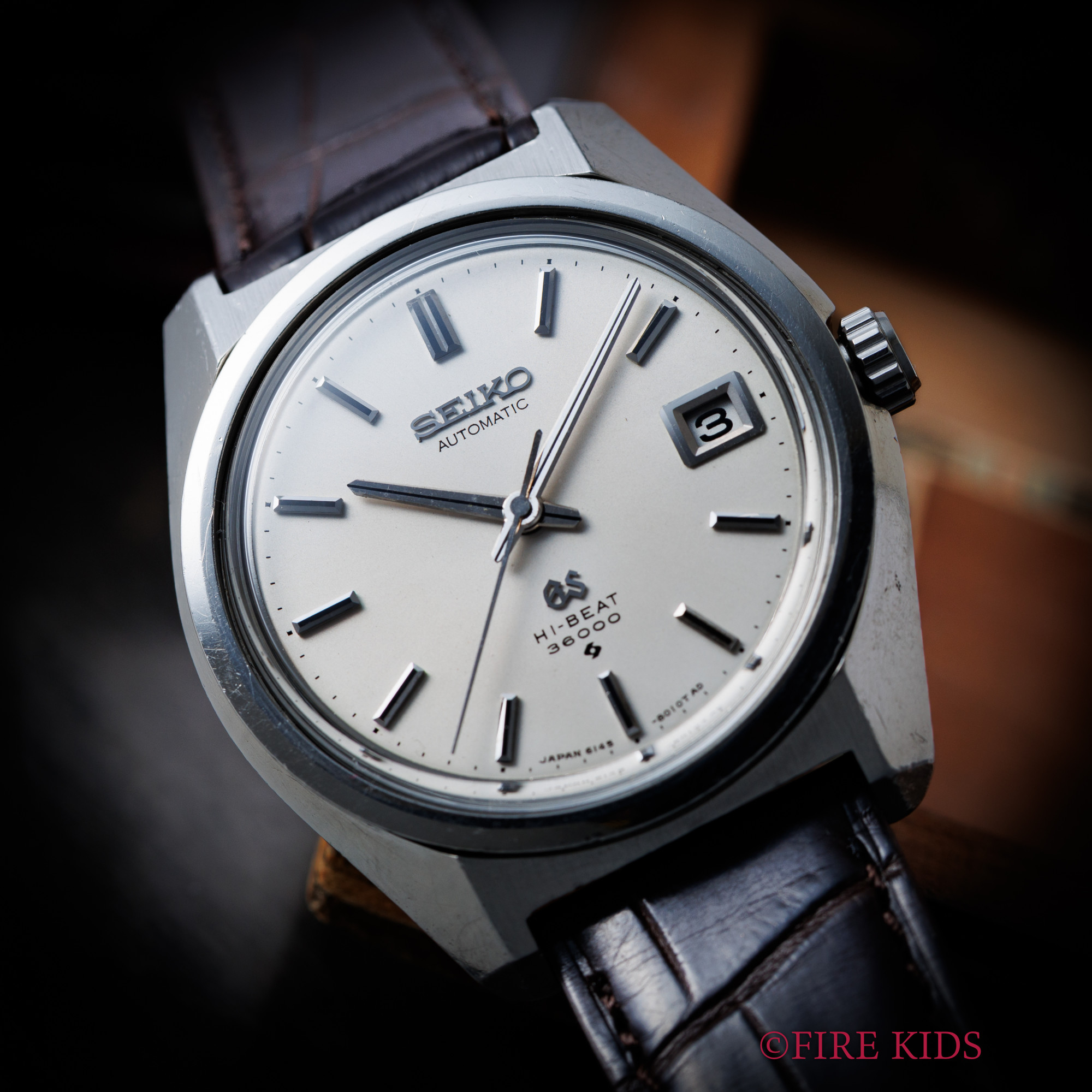 グランドセイコー 61GS 1969年製 Ref.6145-8000 10振動自動巻 ハイビート36000