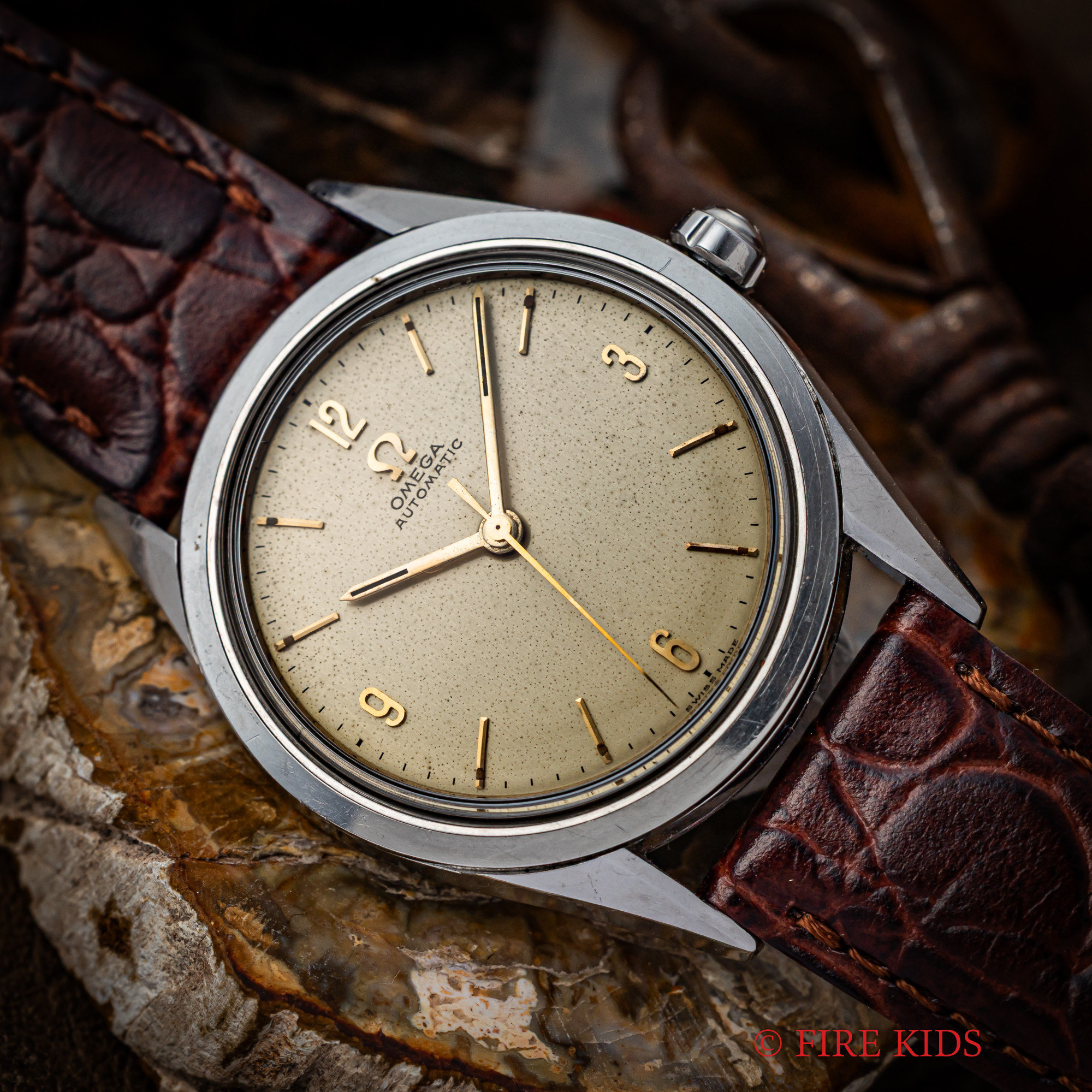 オメガ 1954年製 Ref.2802-1SC 全回転ローター自動巻 Cal.471