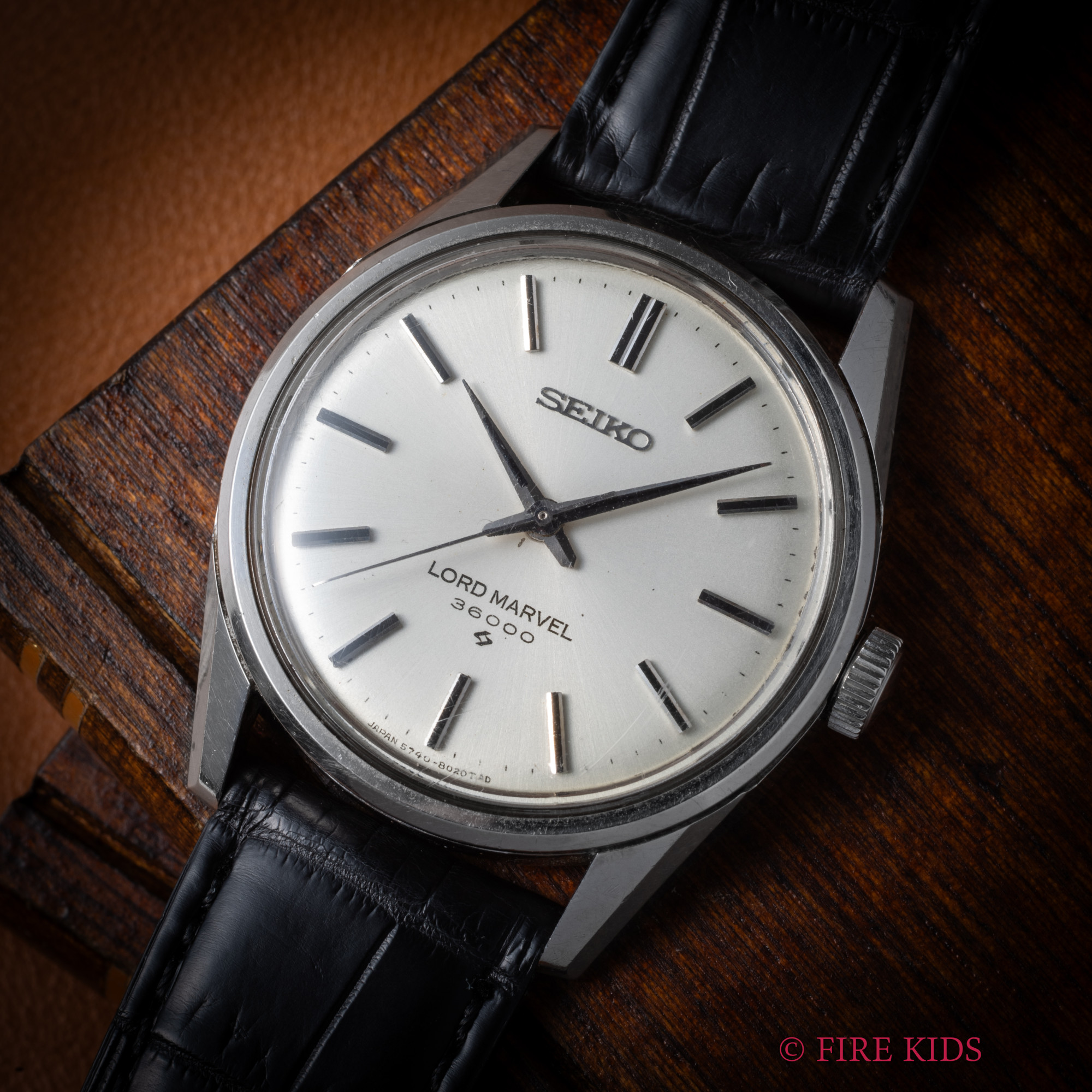 セイコー ロードマーベル 1968年製 手巻き 10振動 36000 Ref5740-8000