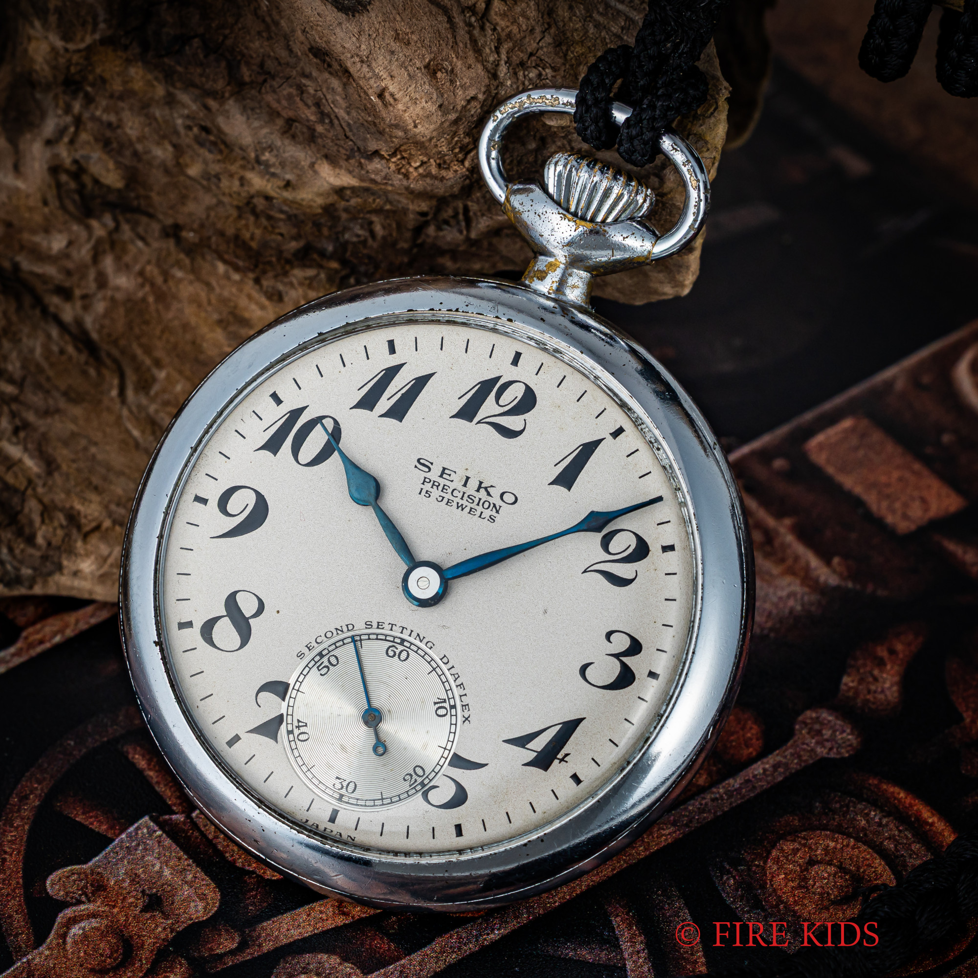 セイコー 国鉄 1961年製 手巻き 懐中時計 セコンドセッティング
