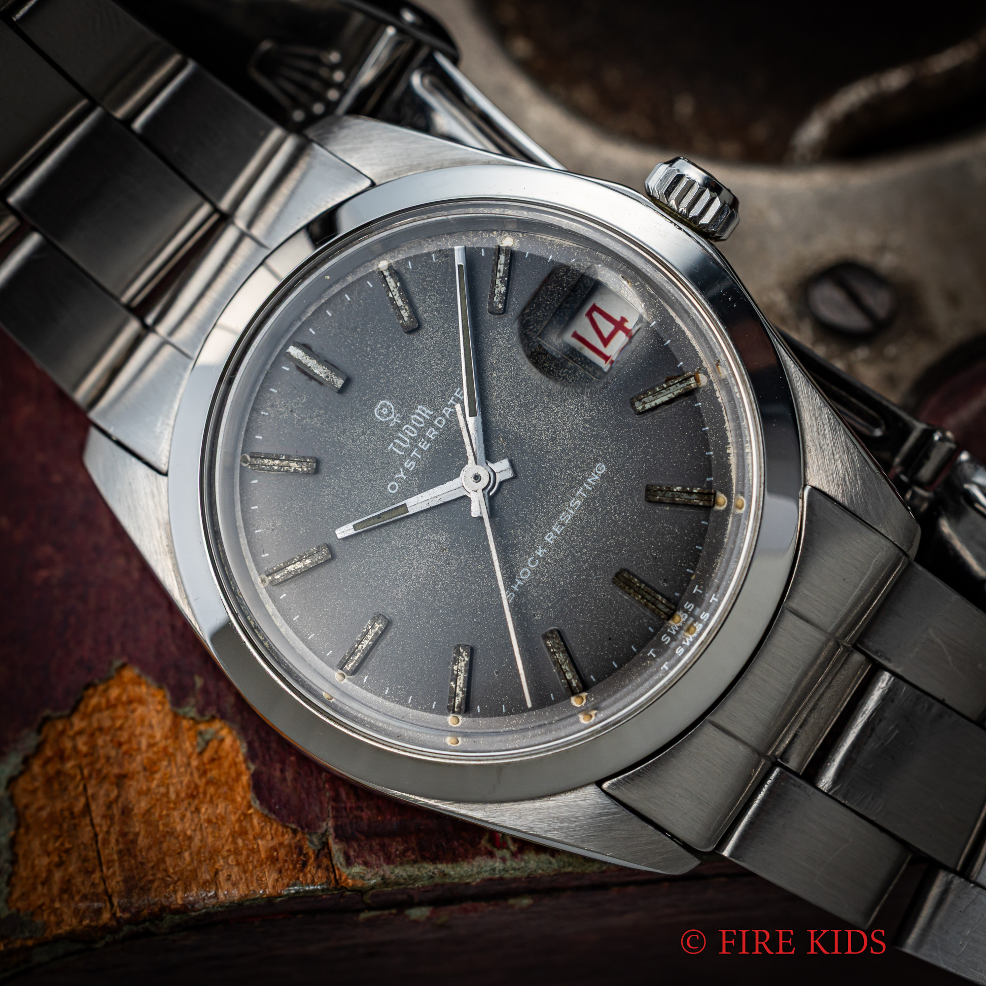 チューダー 小薔薇オイスターデイト 1966年製 Ref.7992/0 手巻 ロレックス純正オイスターブレス