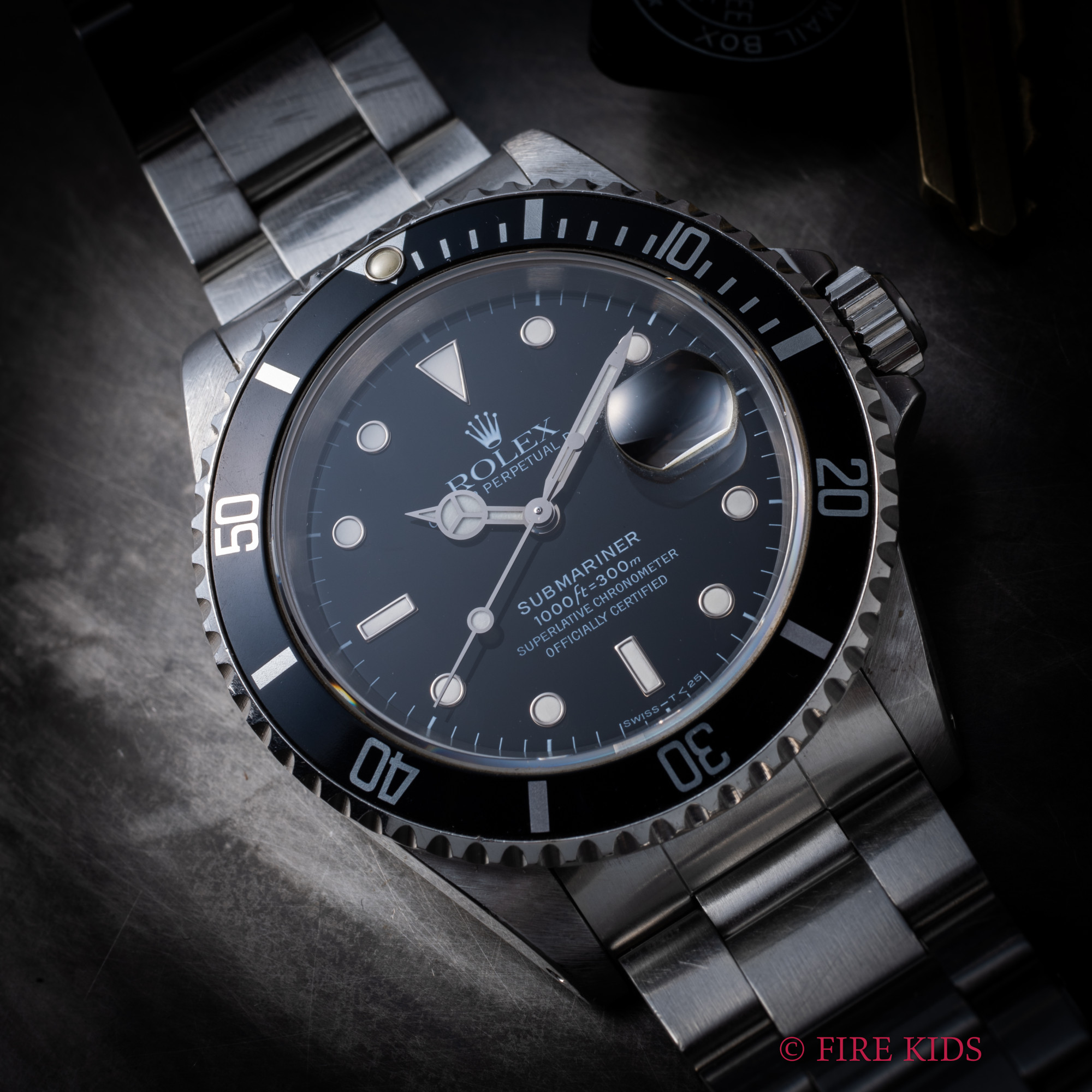 ロレックス サブマリーナーデイト 1993年製 Ref.16610 クロノメーター自動巻 オールトリチウム ギャラ付